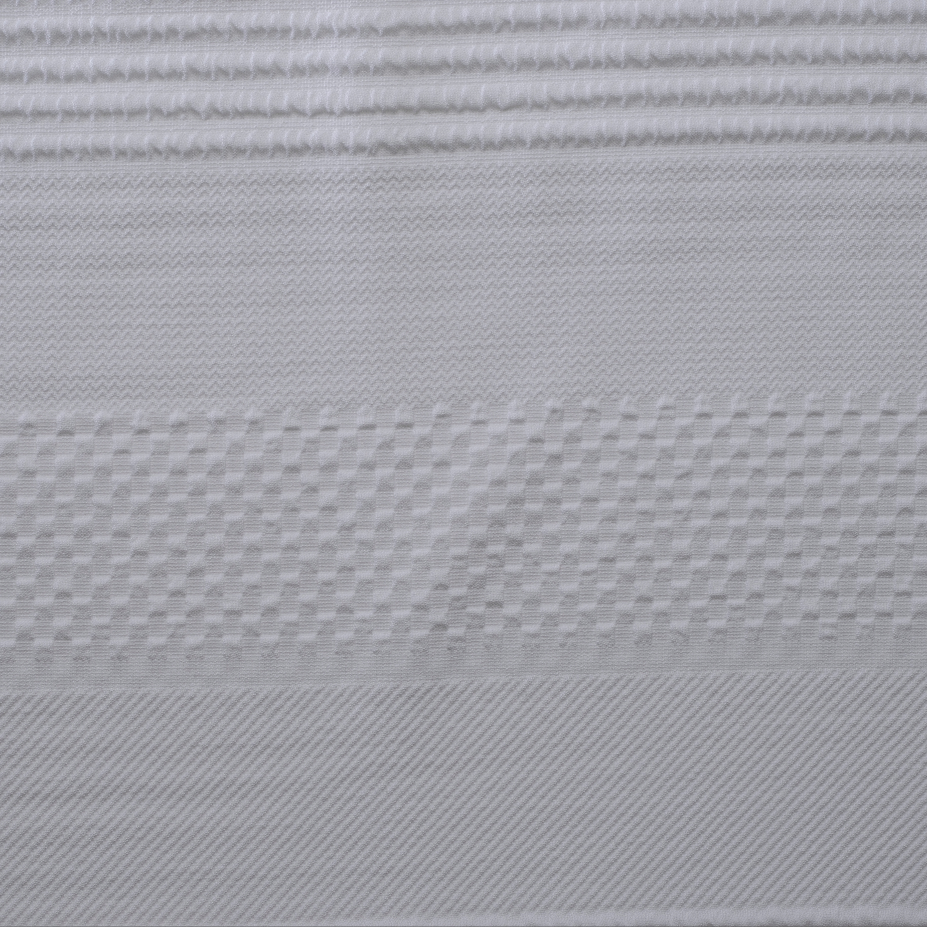 Jersey, Jacquard, Brilliant White (F000016173) - Trama