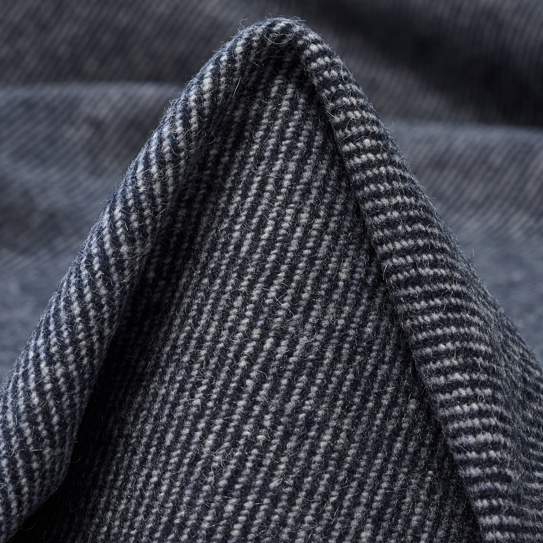TWILL, MELANGE, BLUE INDIGO (F000044545)