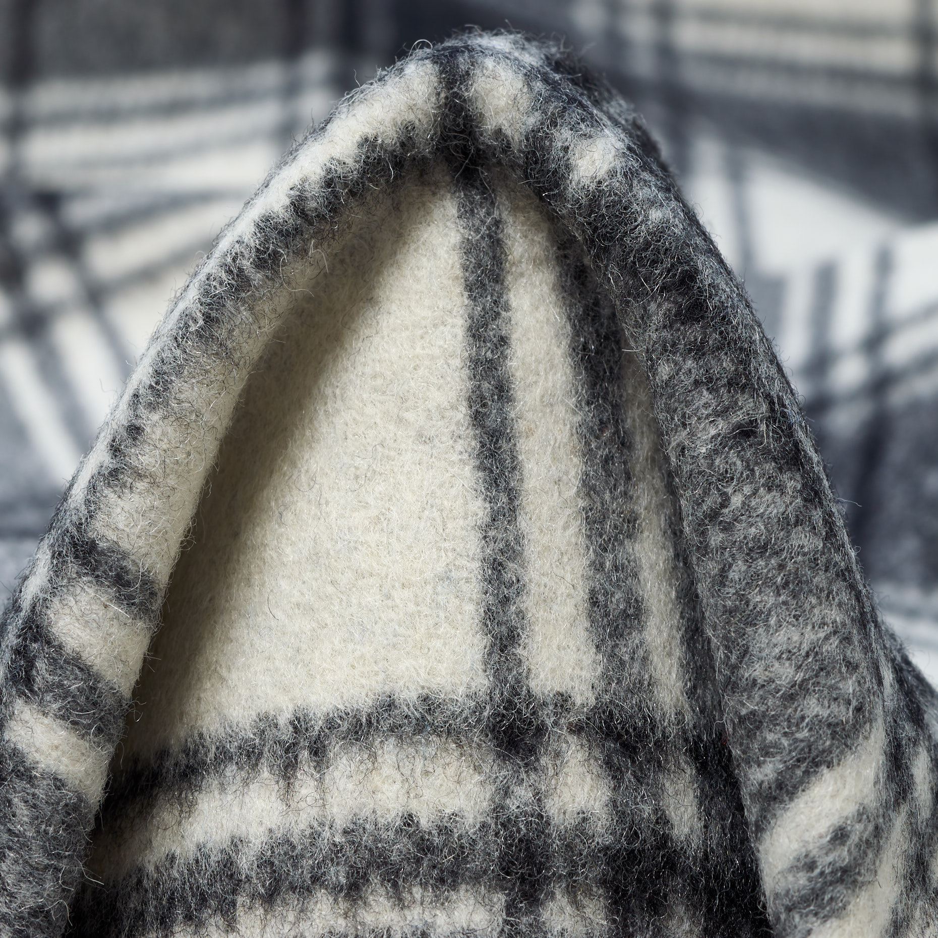 Double, Lana Vergine, Quadro, Marshmallow&Raven Black (F000043723)