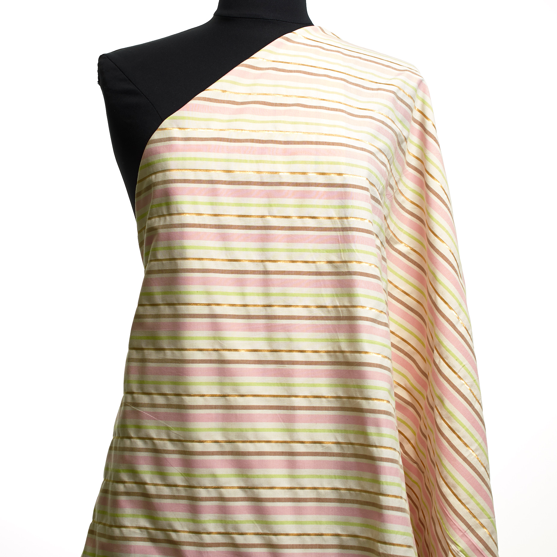 Popeline, Cotone, Lurex, Blushing Bride (F000048250) - Manichino