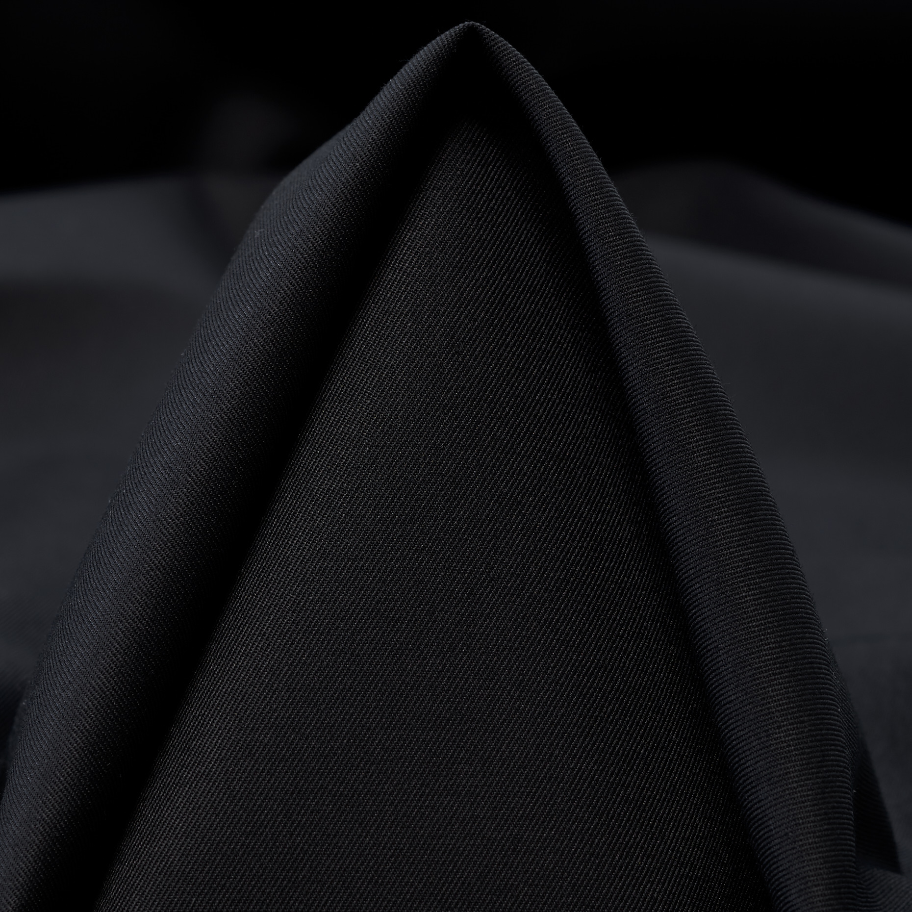 TWILL, JET BLACK