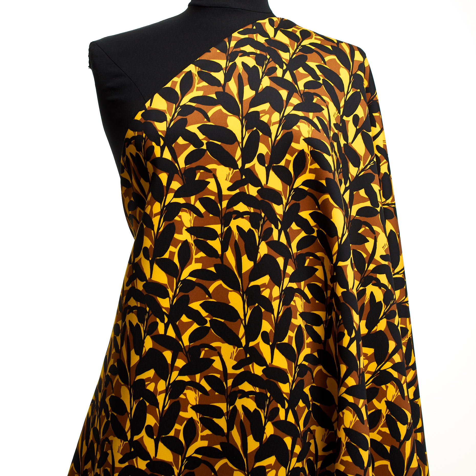 Techno Jersey, Imprimé, Yellow Balloon&Mahogany (F000046226) - Mannequin