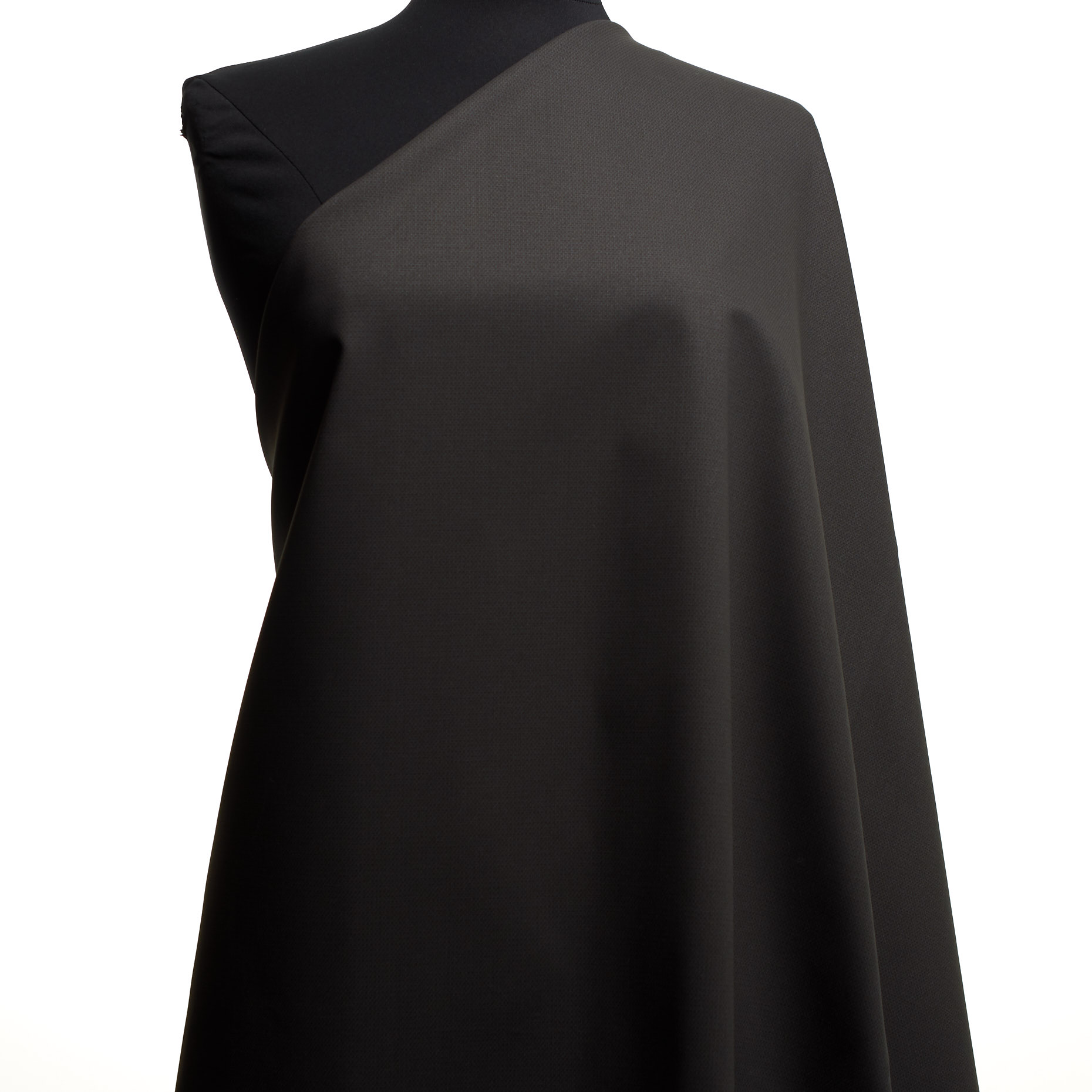 Bawełna, Powlekany , Stretch, Anthracite (F000036107) - Manekin