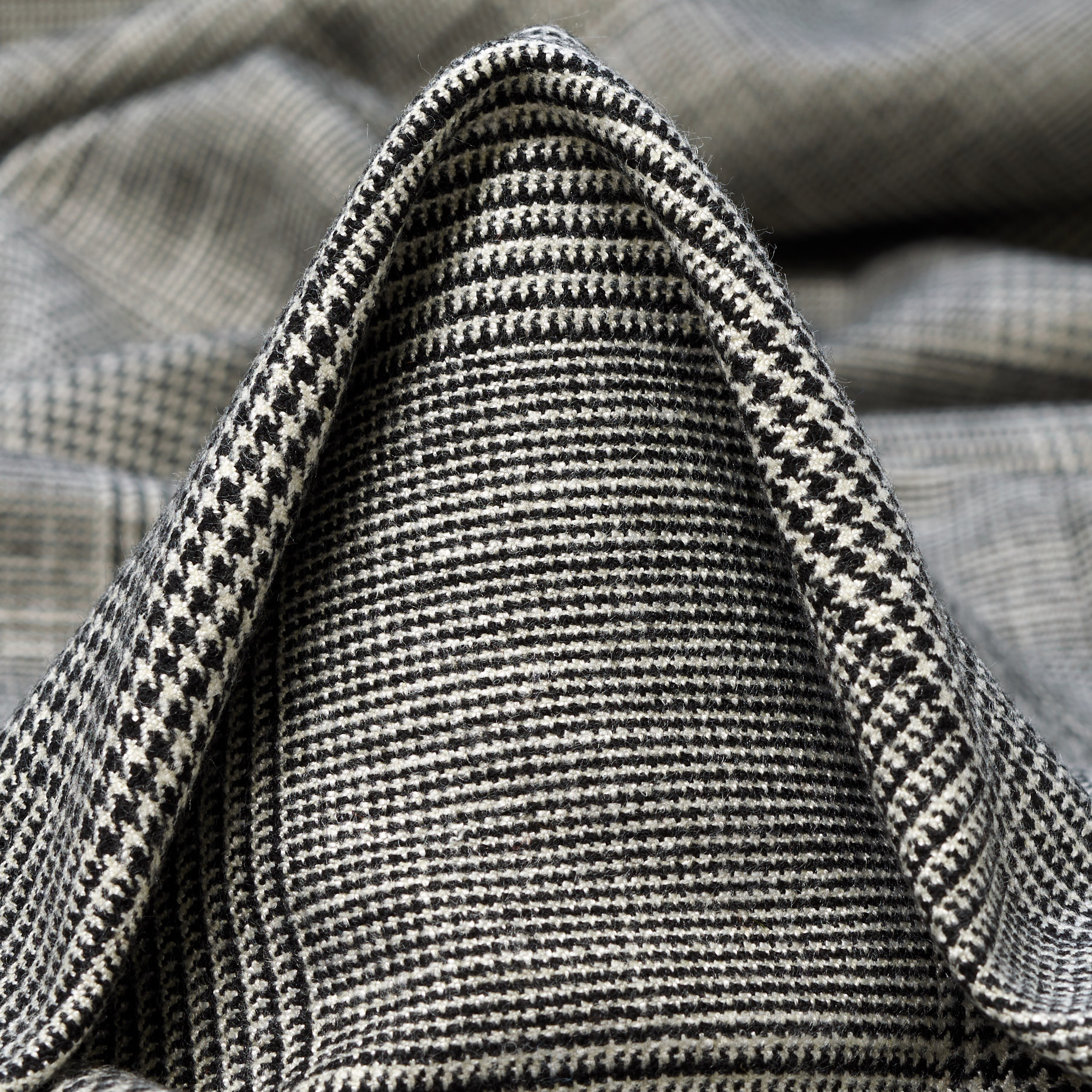 FLANNEL, VISCOSE, CHECK, RAVEN BLACK&WIND CHIME (F000040156)