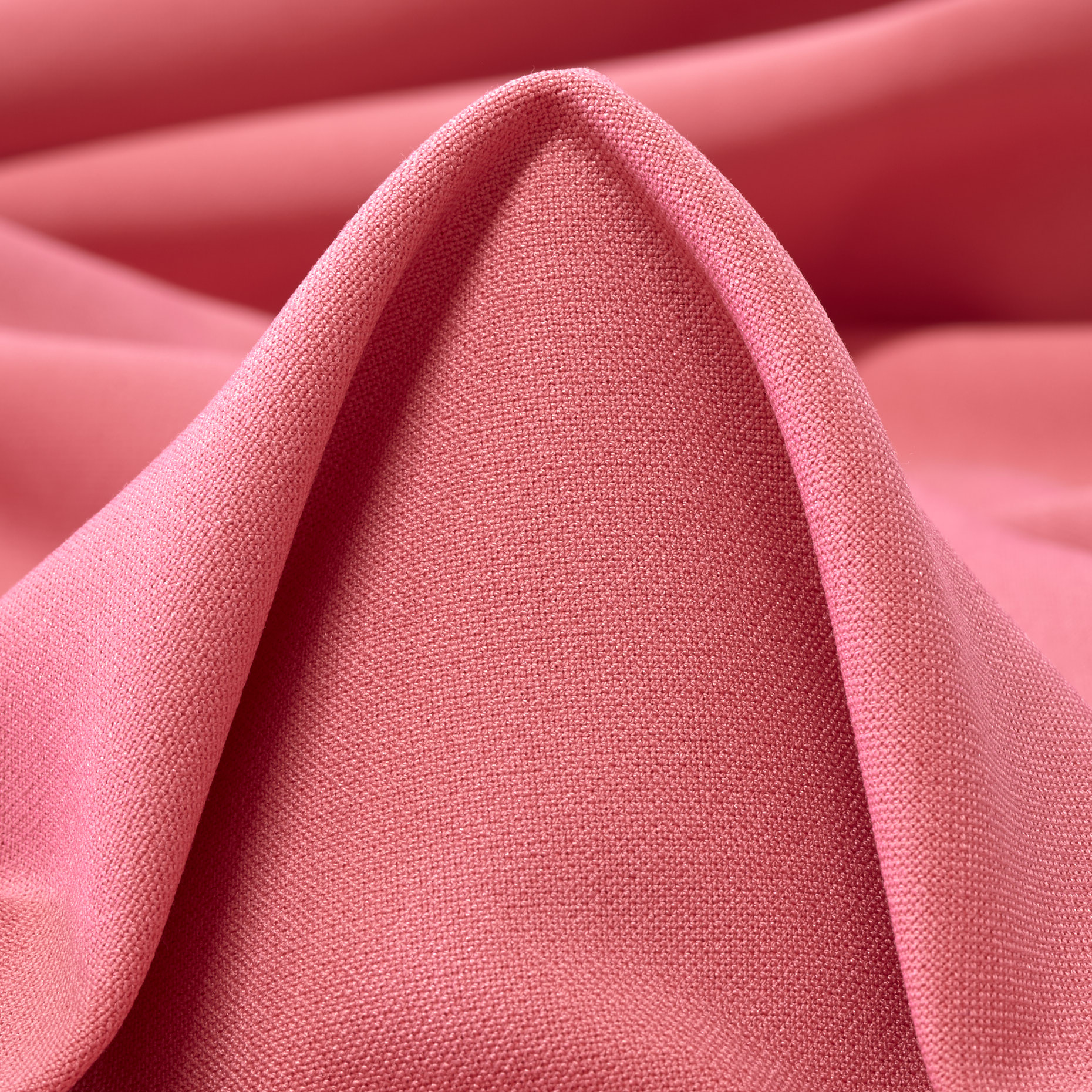 VISCOSE BLEND, ELASTIC, FLAMINGO PINK (F000039635)