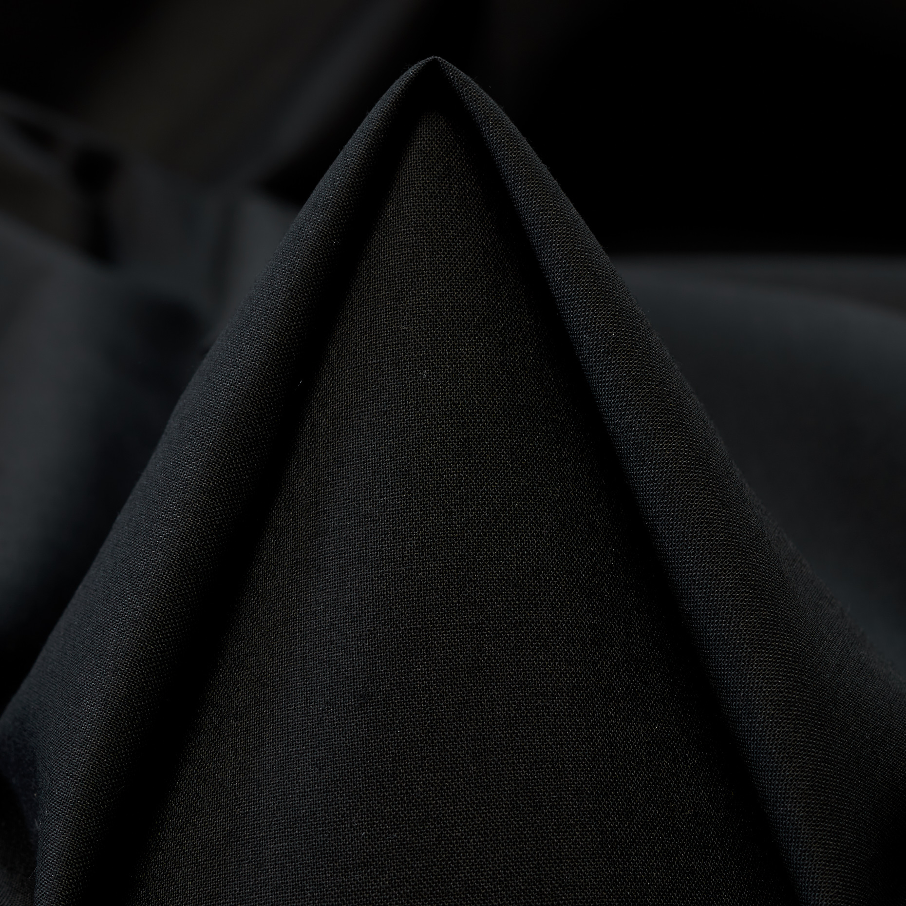 BATISTE, COTTON, BLACK OLIVE