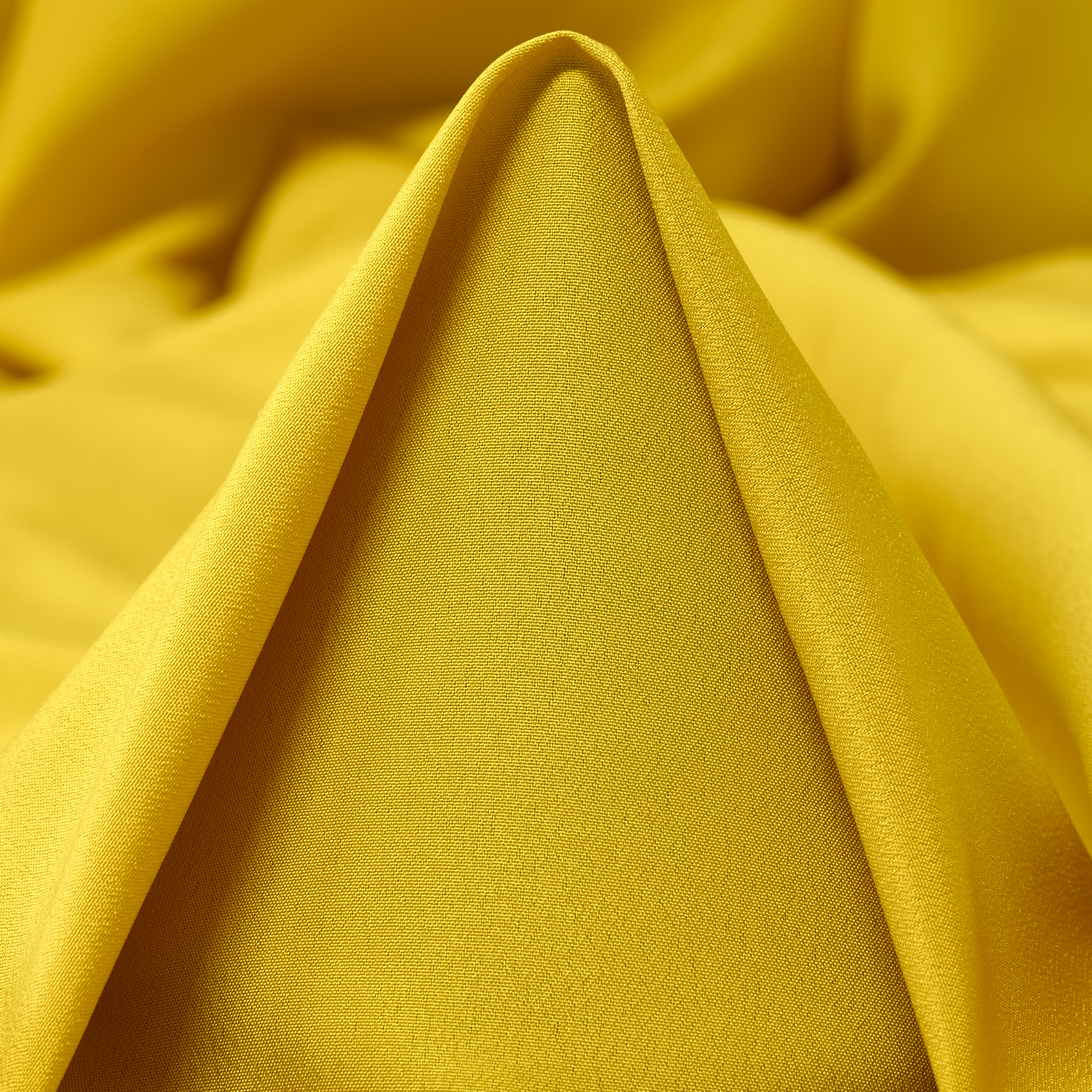 CRÊPE DE CHINE, YELLOW BALLOON (F000024970)