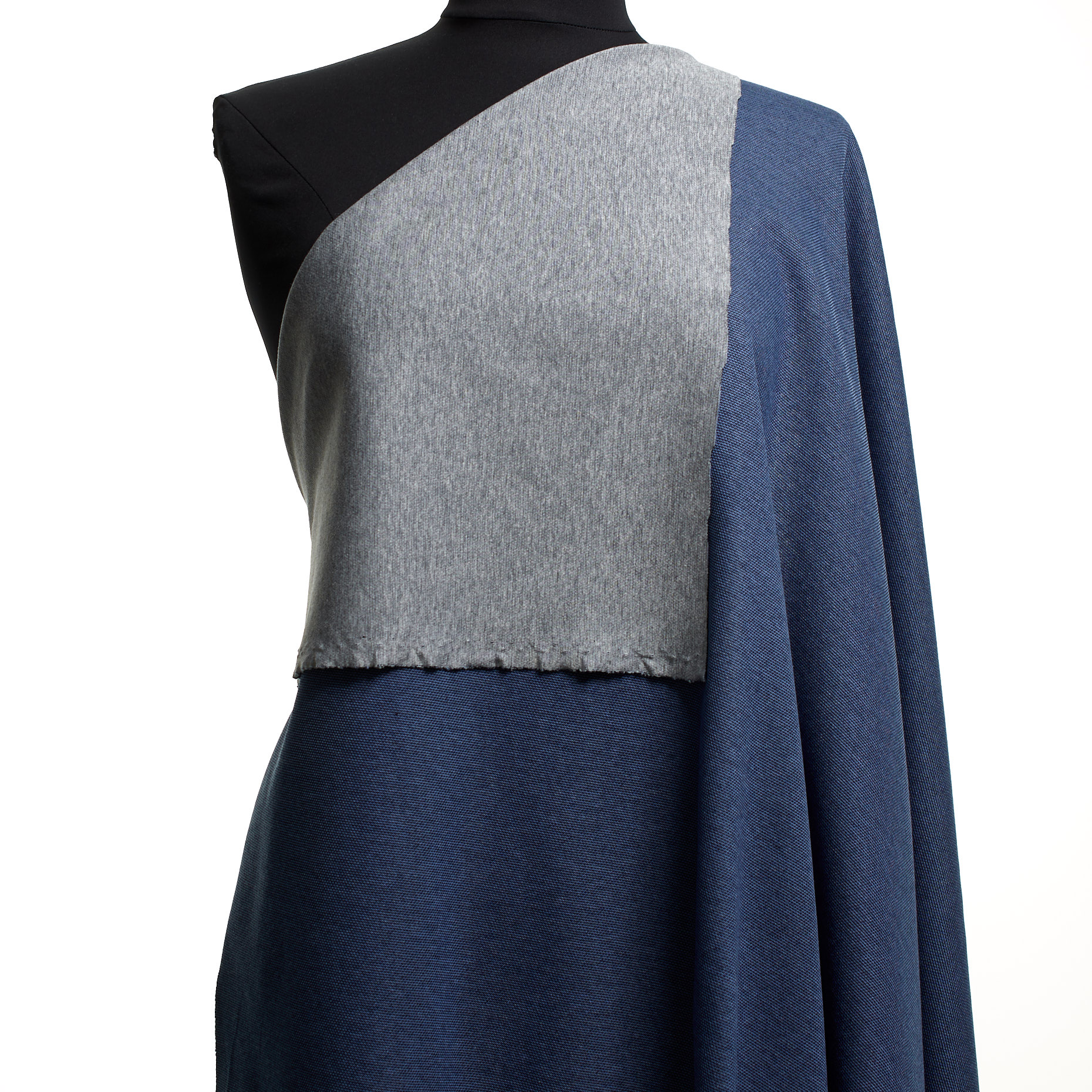 JERSEY, DOUBLE, COTTON, NAVY PEONY&WEATHERVANE (F000044940) - Mannequin