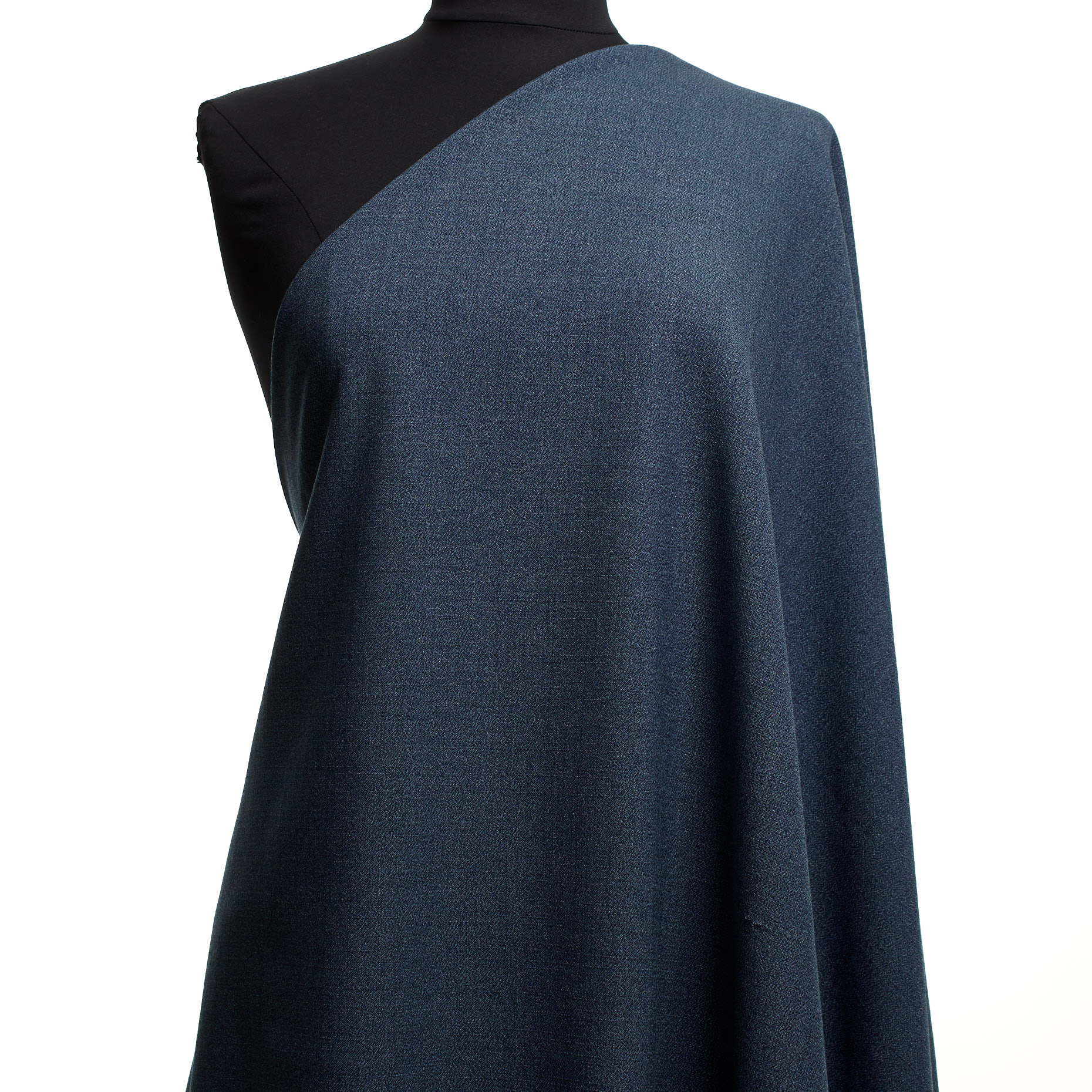 COOL WOOL, VISCOSE BLEND, ELASTIC, CHINA BLUE (F000044536) - Mannequin