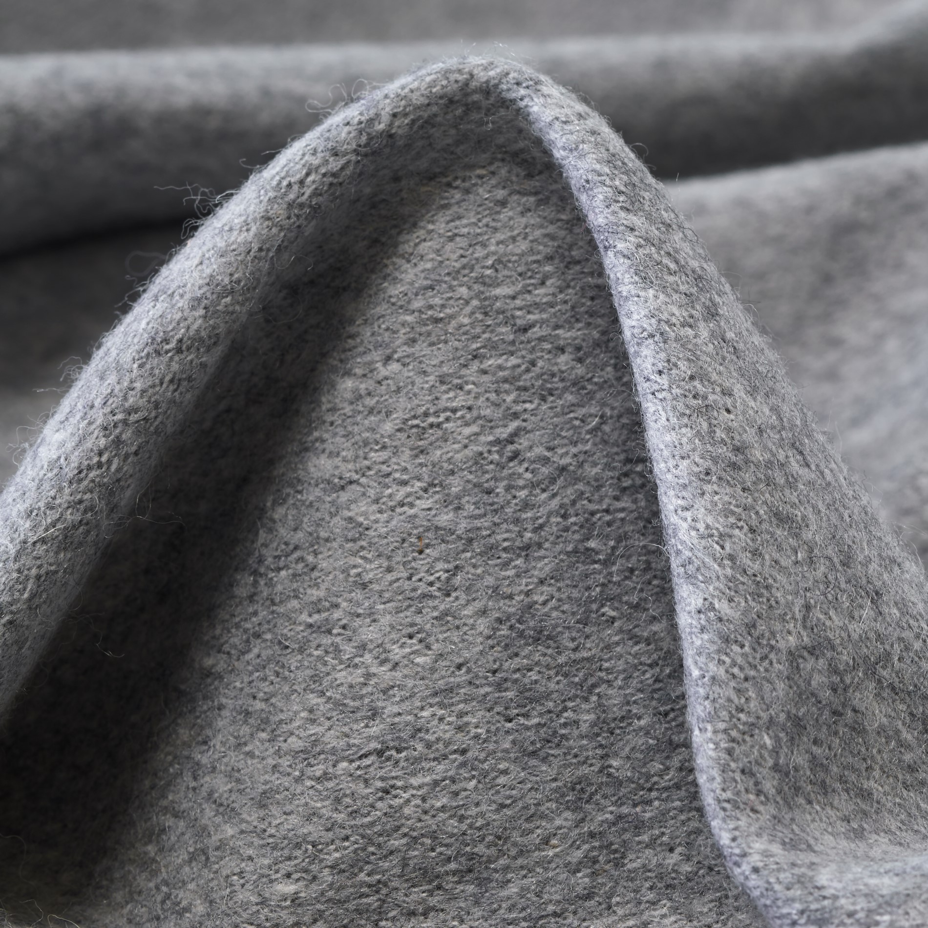 JERSEY, DOUBLE, MELANGE, CHISELED STONE (F000033065)