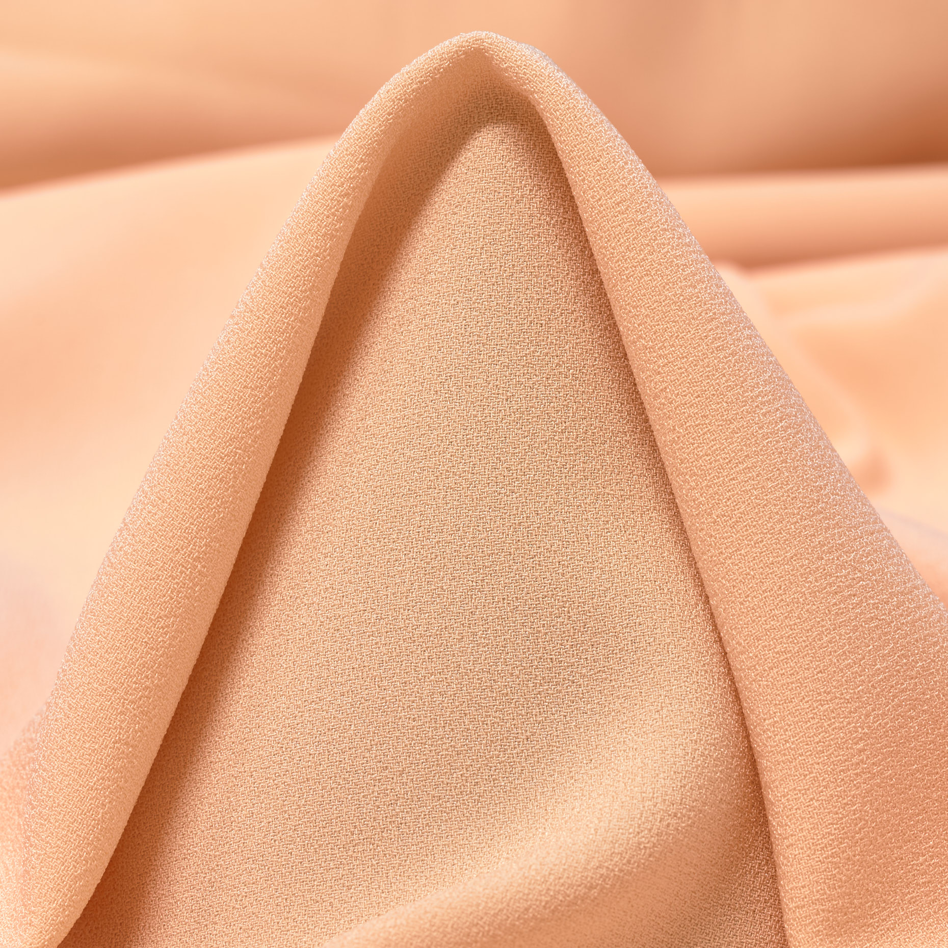 CRÊPE, SATIN, TRIACETATE, PEACH BLUSH (F000041022)