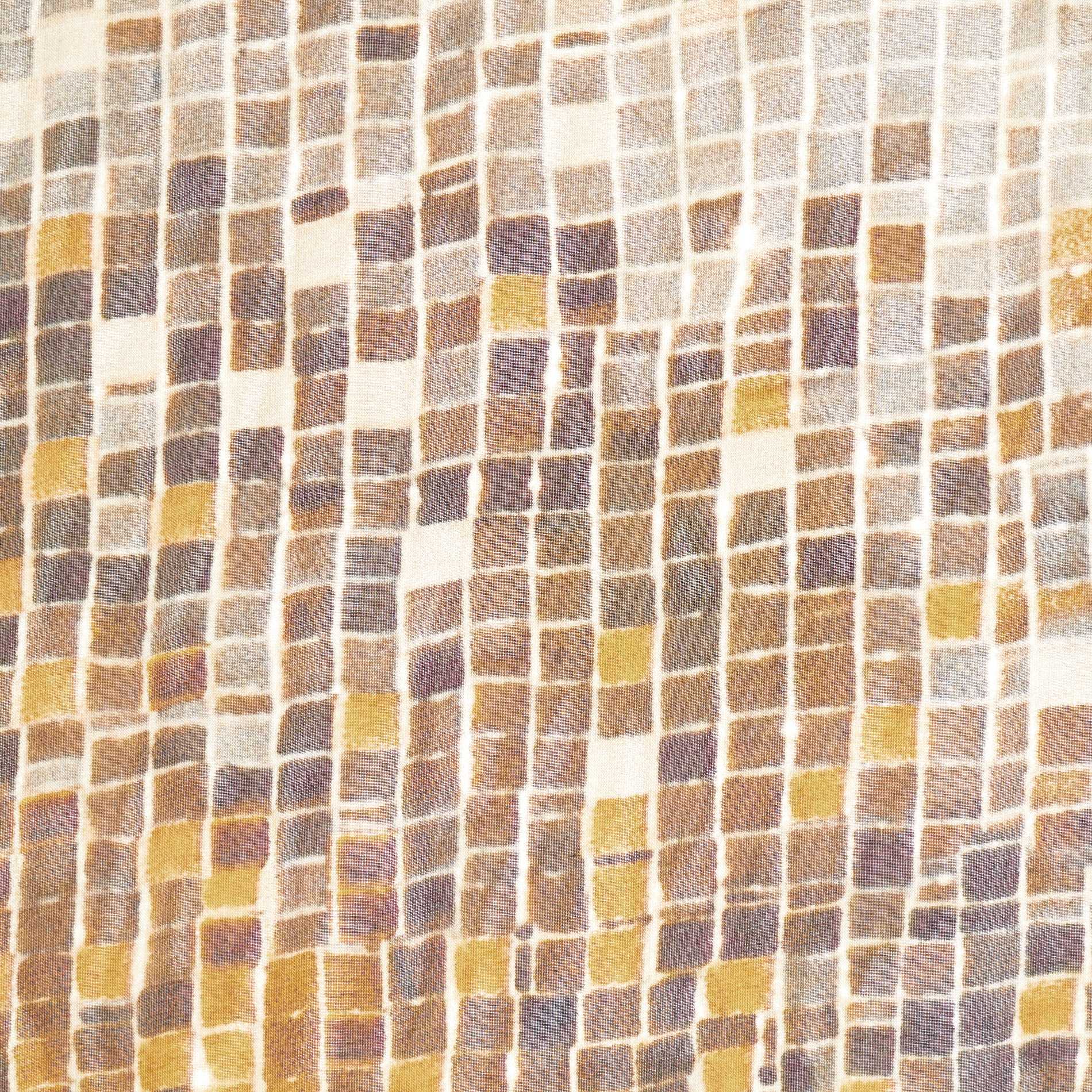 Chiffon, Seide, Bedruckt, Brickstone (F000031895) - Gewebe