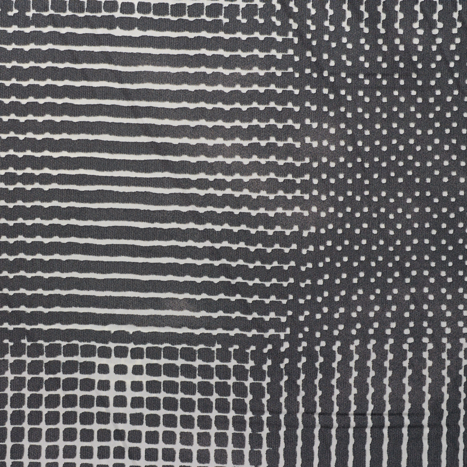 OUTDOOR, PRINTED, STEEL GRAY&IVORY (F000026589) - Texture