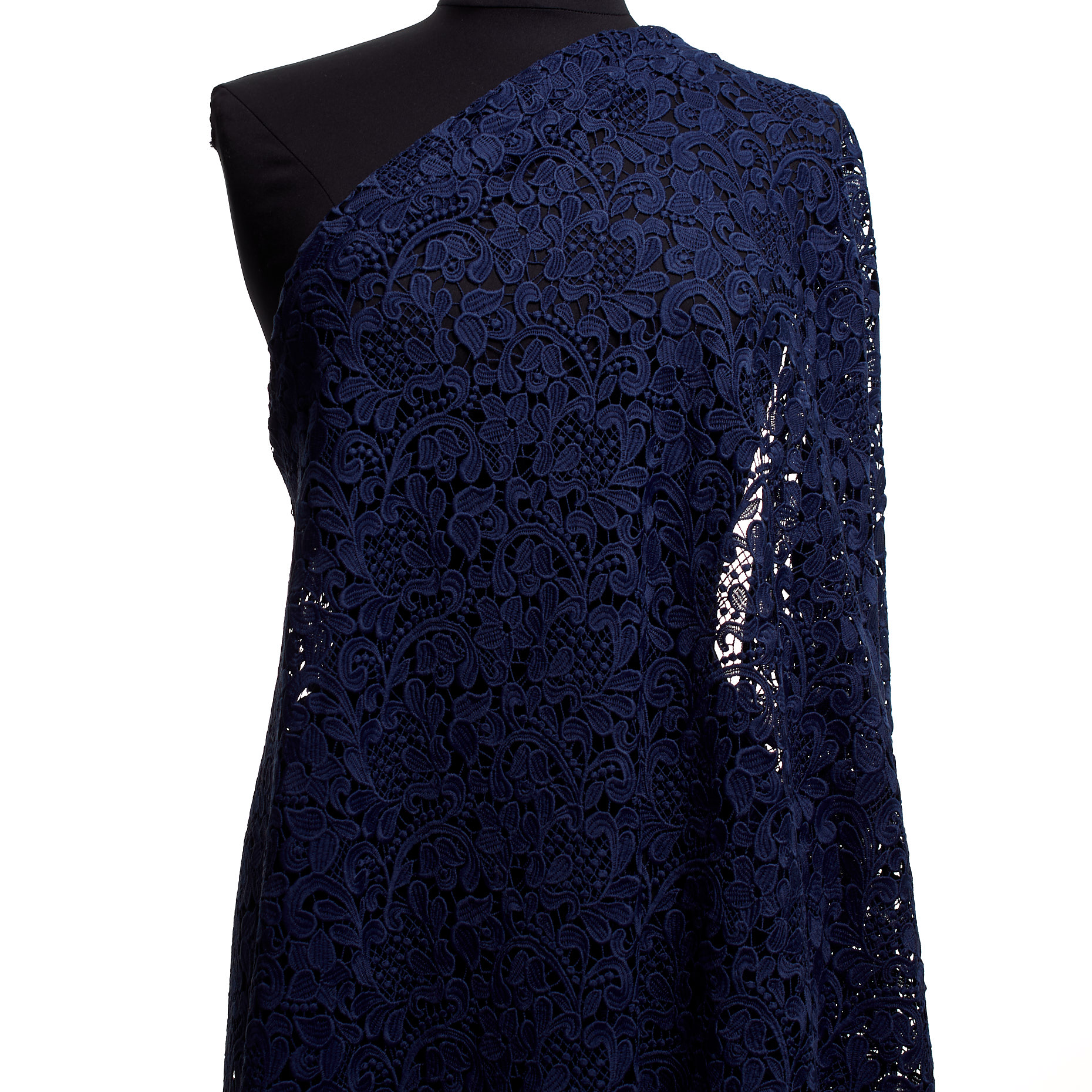 LACE, FLORAL, BLUE DEPTHS (F000043222) - Mannequin