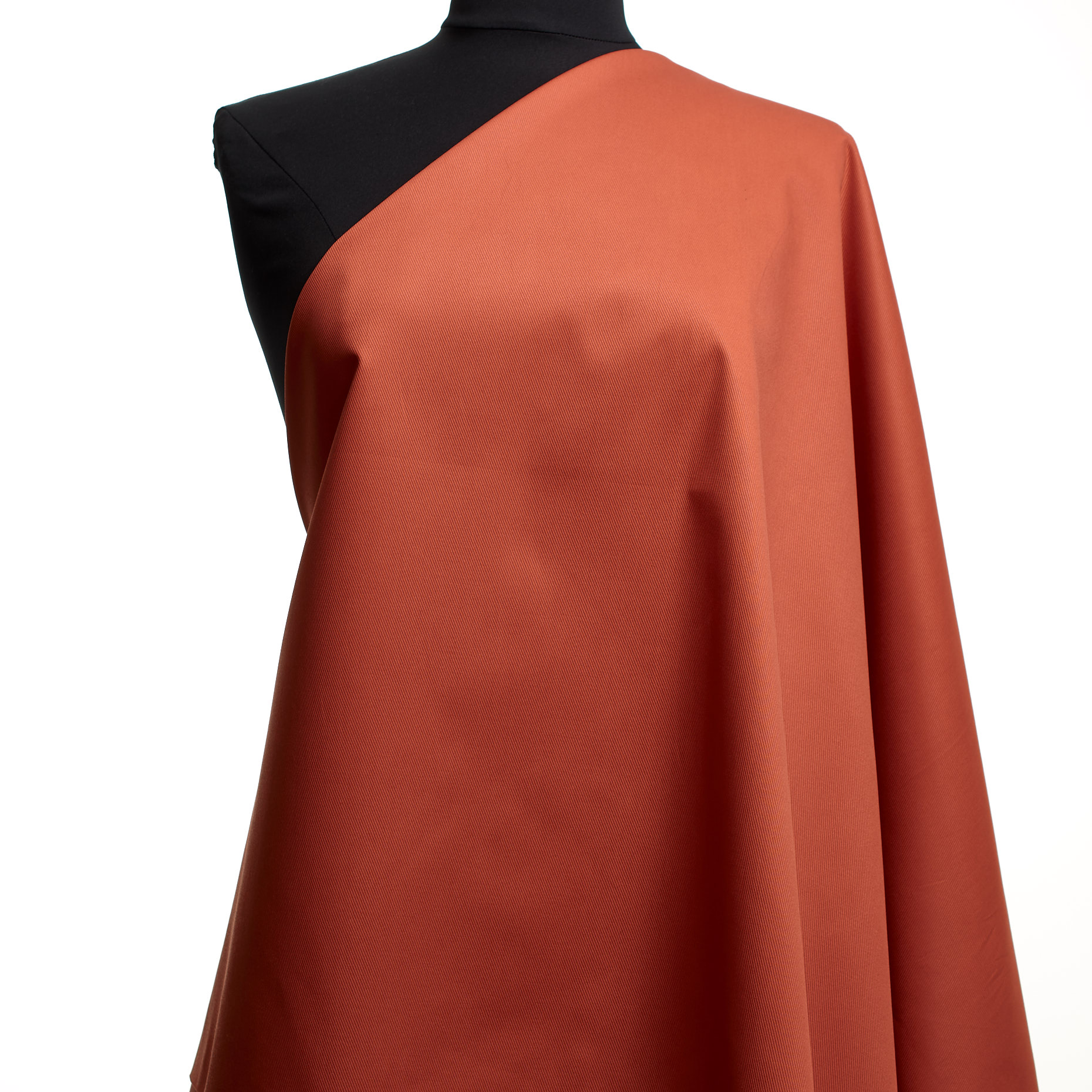 Твил, Хлопок, Стрейч, Burnt Sienna (F000044657) - Манекен