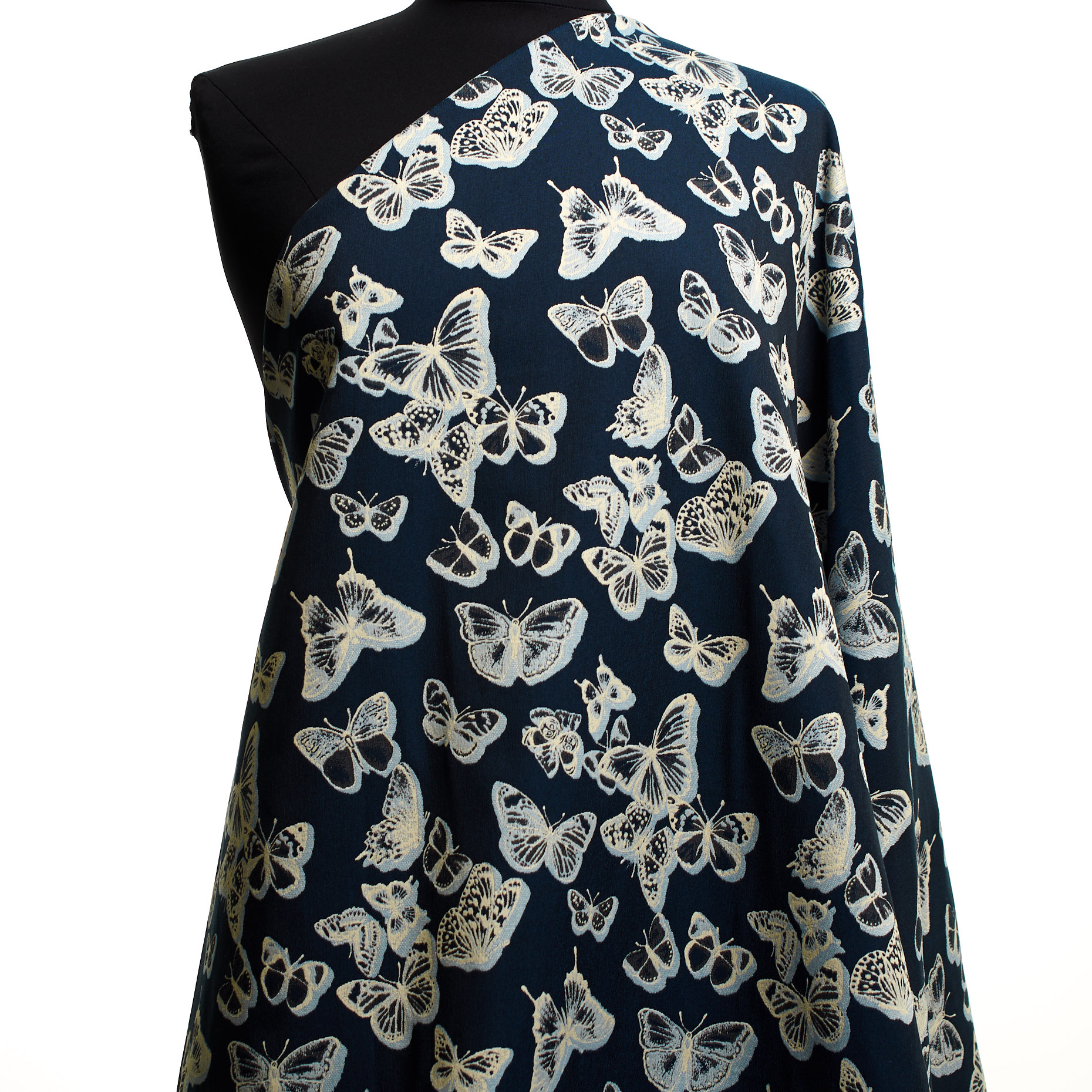 JACQUARD, COTTON, INKWELL&ANTIQUE WHITE (P000002860) - Mannequin