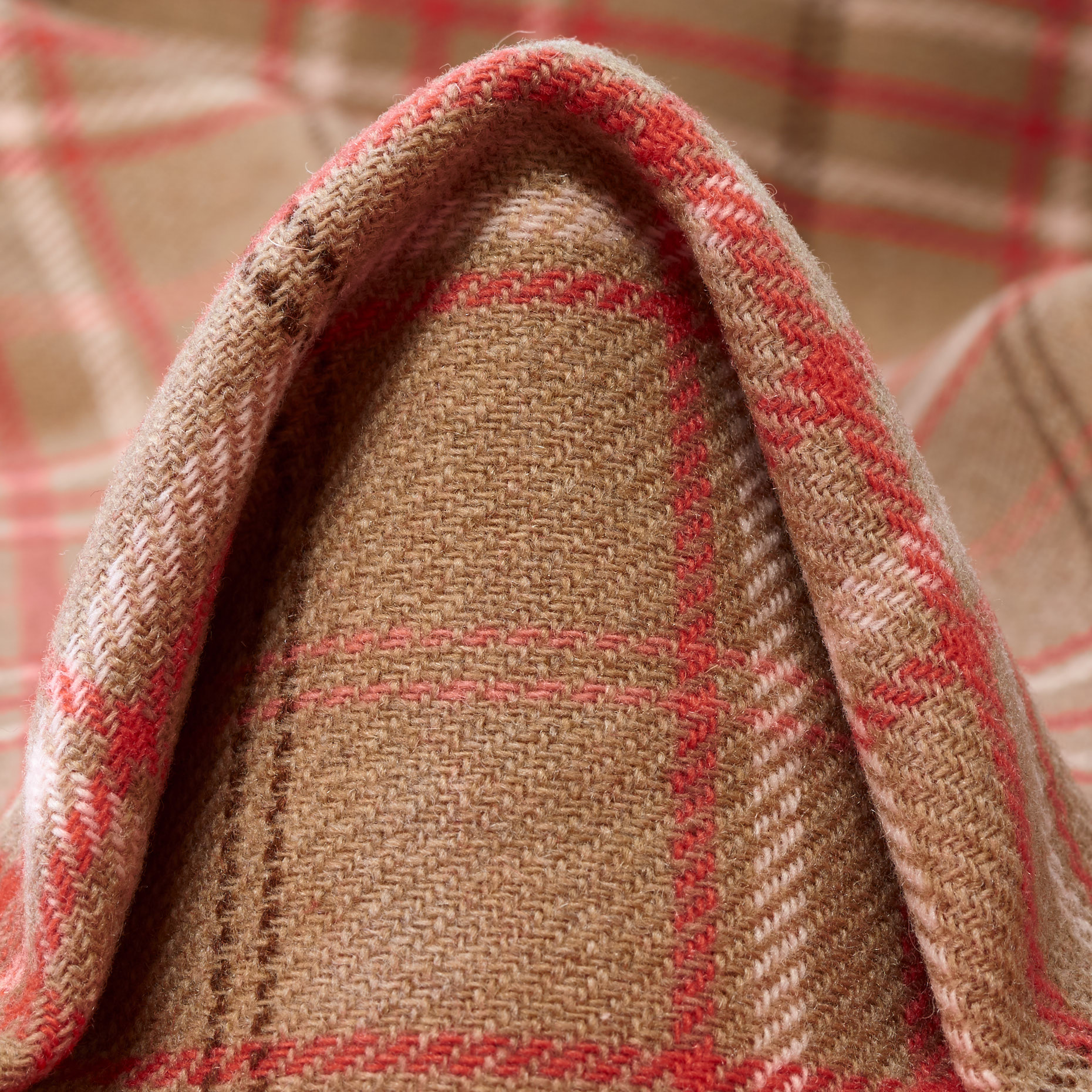 Double, Laine Vierge, Cadre, Light Taupe&Summer Fig (F000046213)