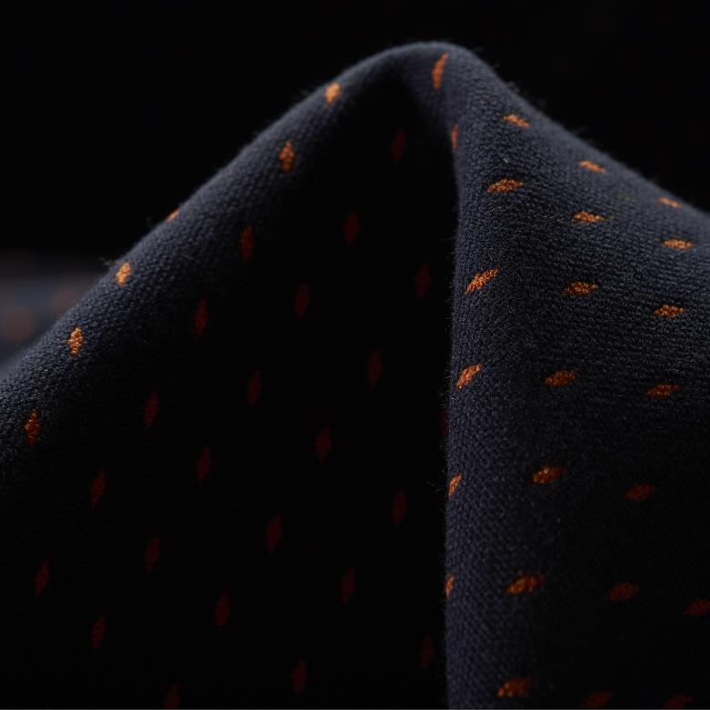 Jersey, Jacquard, Dark Navy&Koi (F000031488)