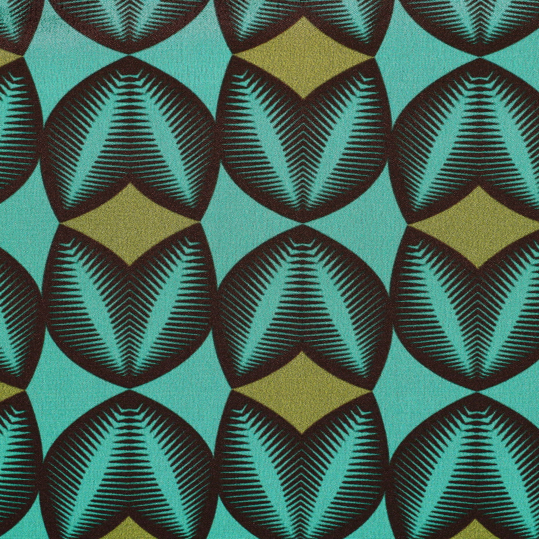 CRÊPE, SILK, PRINTED, ELECTRIC GREEN&CITRONELLE (T0000670) - Texture