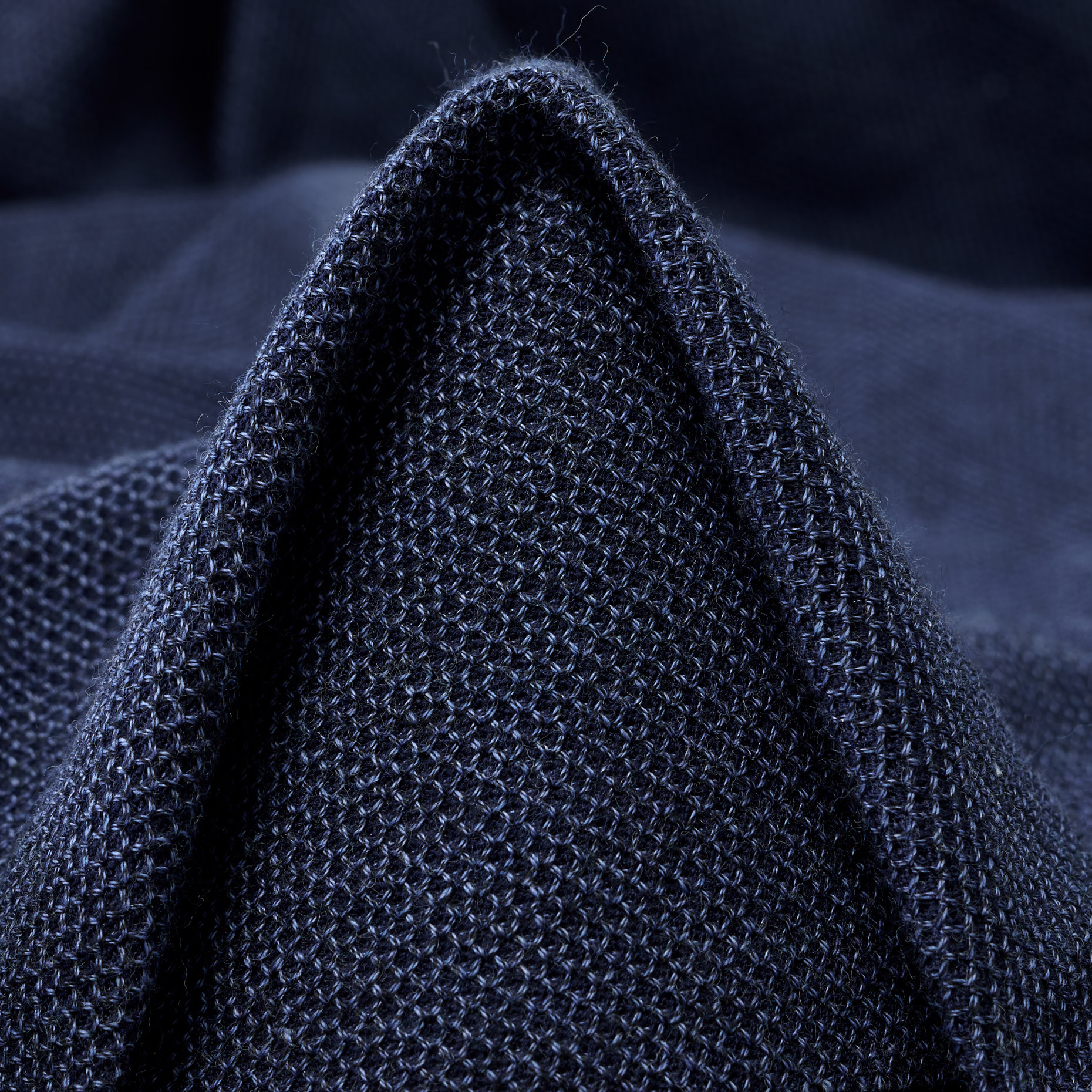 JERSEY, COTTON, MELANGE, NIGHTSHADOW BLUE (F000044352)