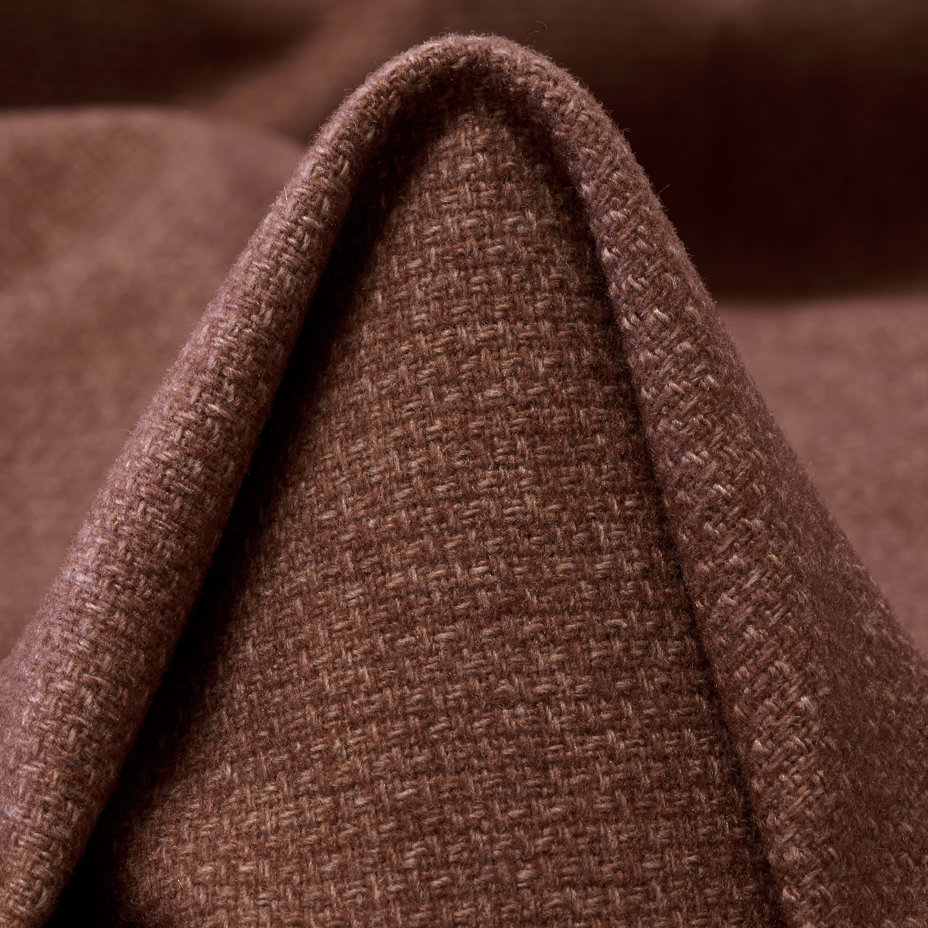 WOOL, CASHMERE BLEND, MICRO DESIGN, CEDAR WOOD (F000044953)