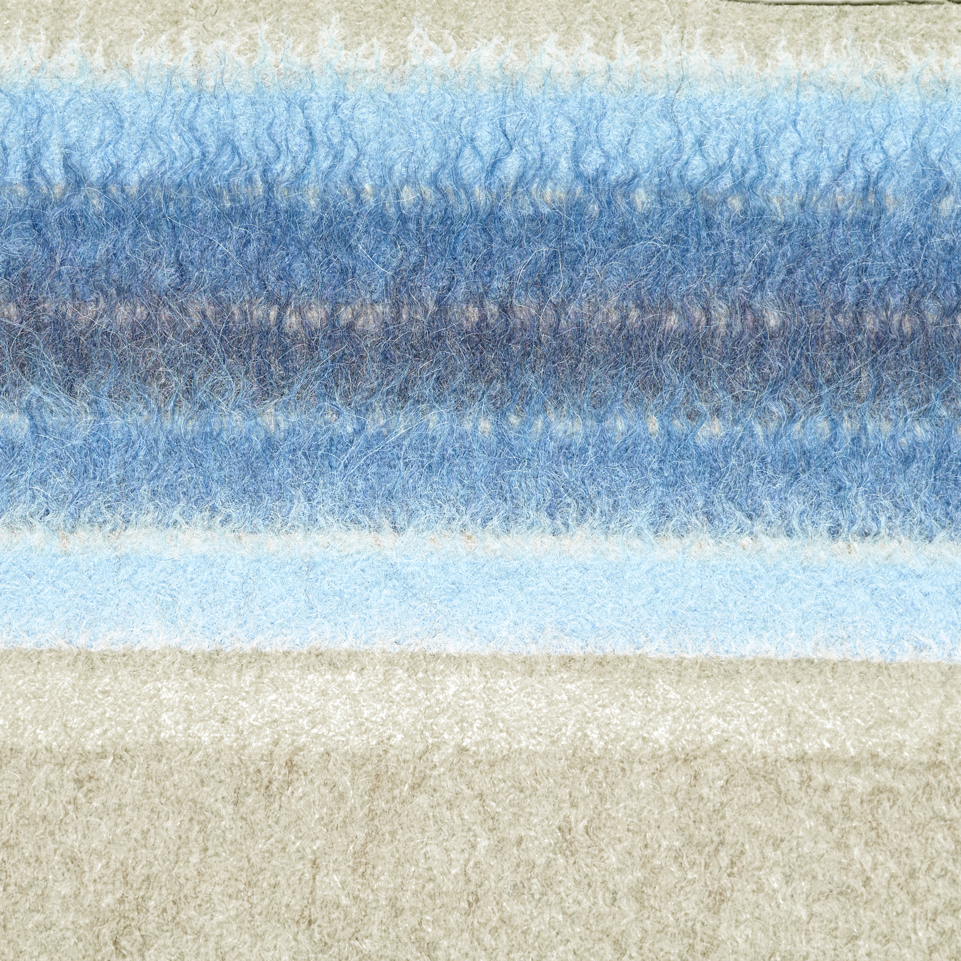 WOOL, MOHAIR, STRIPES, IVORY&RAIN WASHED BLUE (F000034806) - Texture