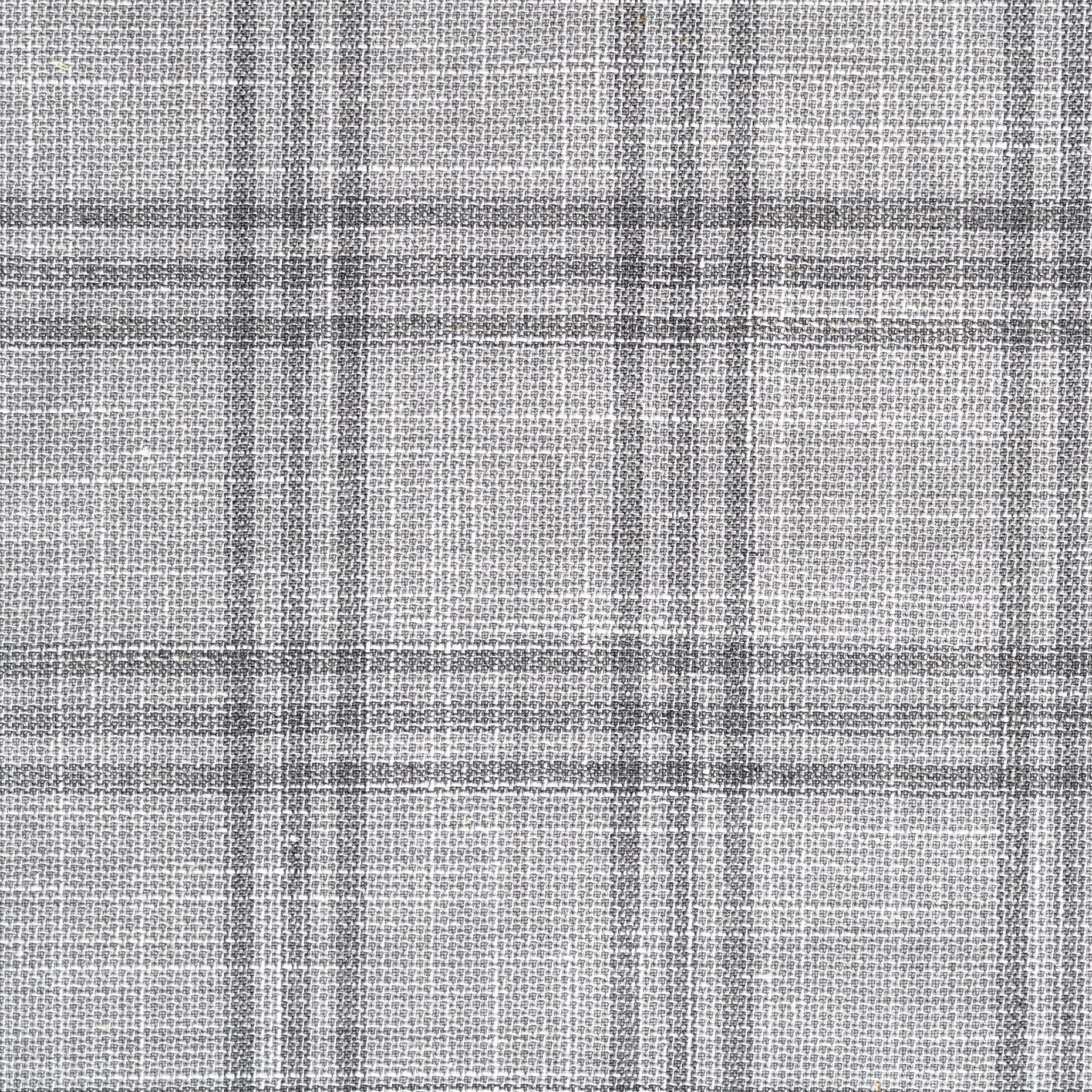 Тонкая Шерсть, Хлопок Смесовый, Клетка, Lunar Rock (F000044482) - Ткань