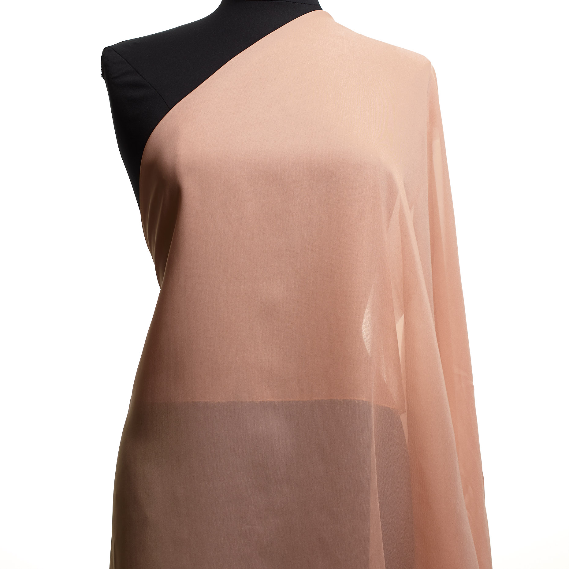 Chiffon, Seide, Coral Cloud (C0002890) - Schaufensterpuppe