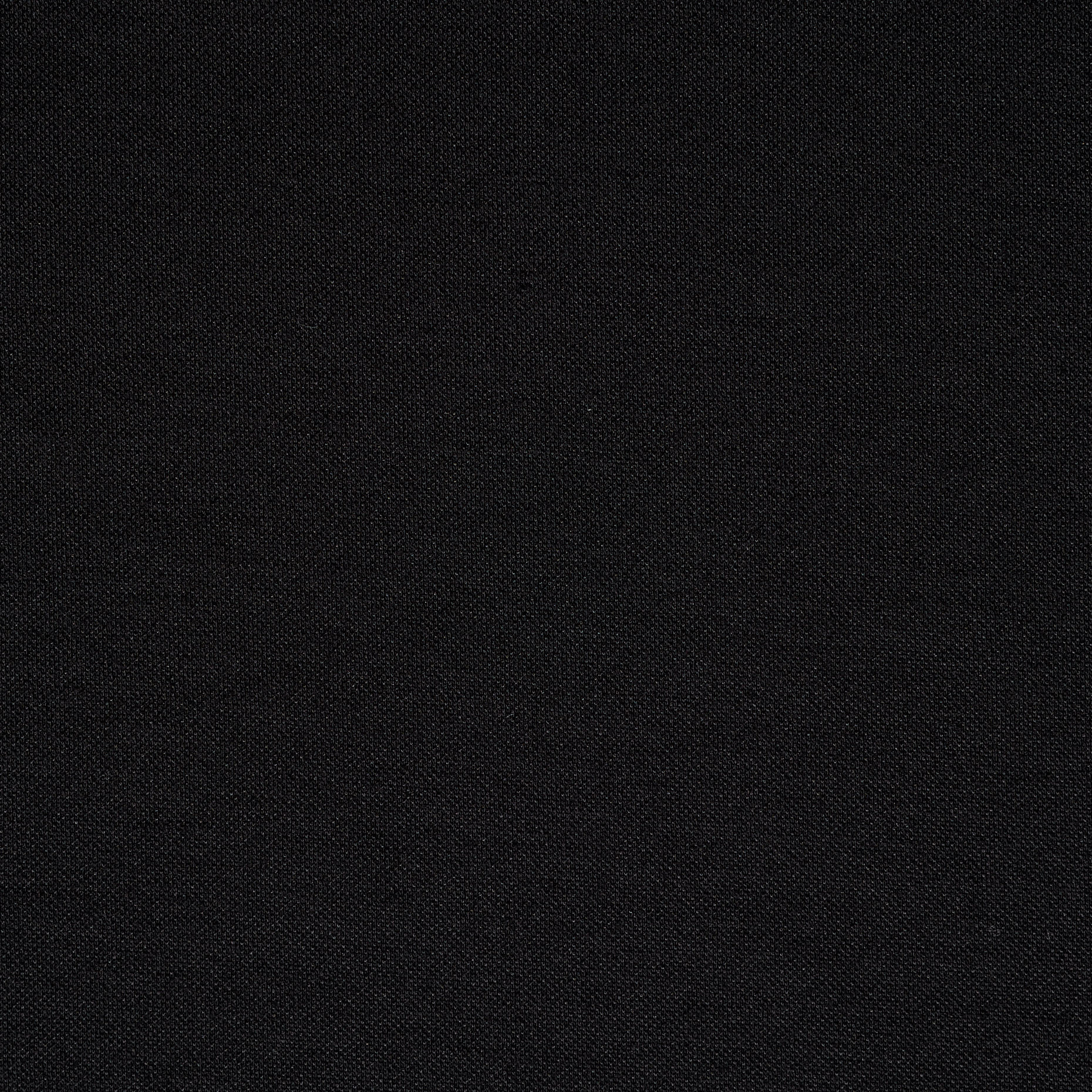 JERSEY, PIQUÉ, COTTON, JET BLACK (F000044214) - Texture