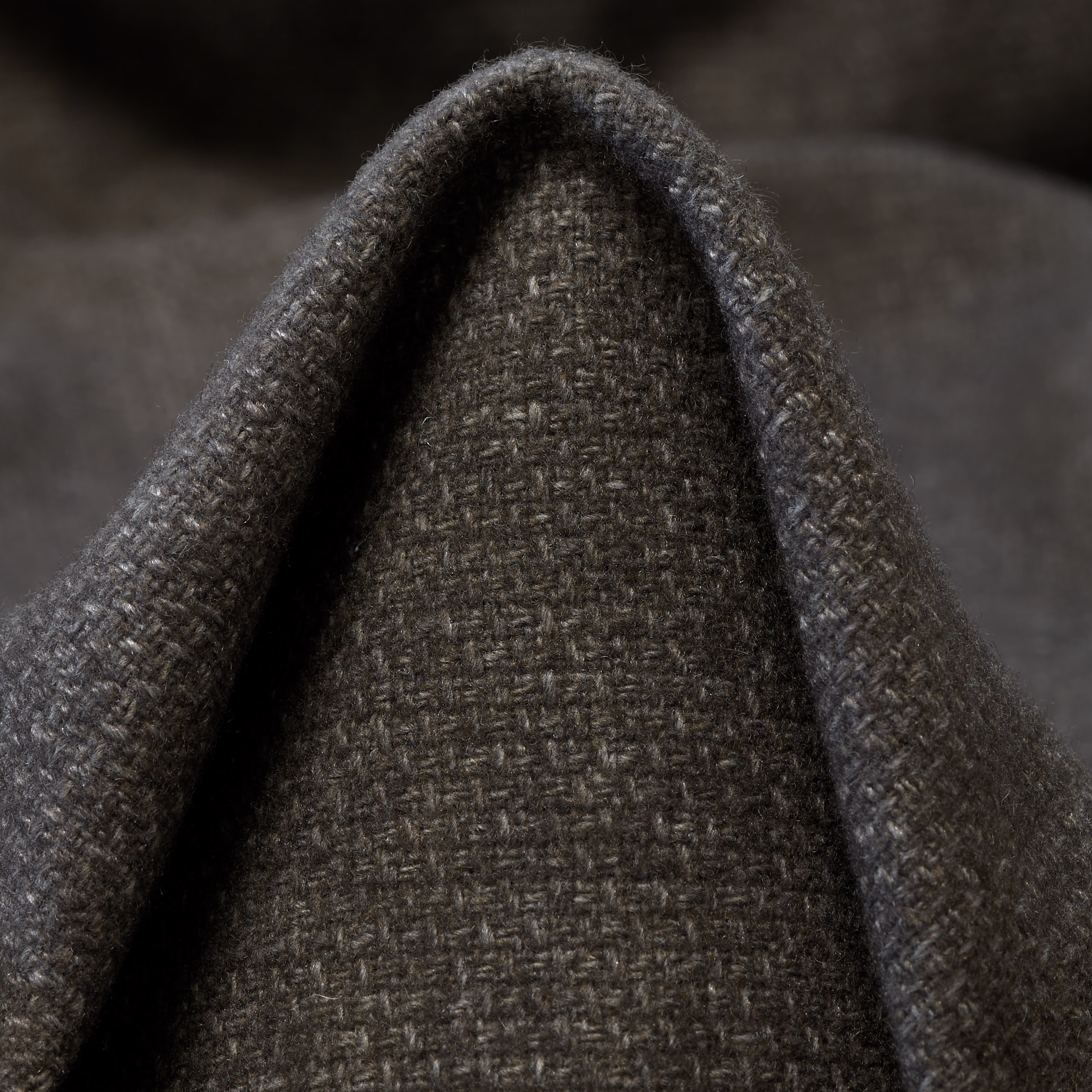 WOOL, CASHMERE BLEND, MICRO DESIGN, IRON (F000044950)