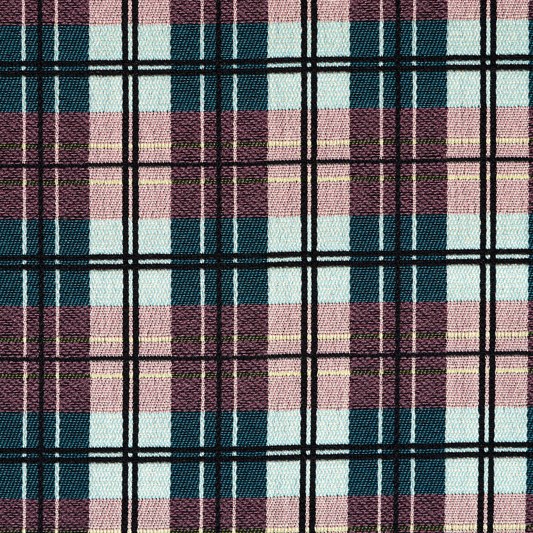 Jacquard, Cotone, Stretch, Pale Blush&Colonial Blue (P000002820) - Trama