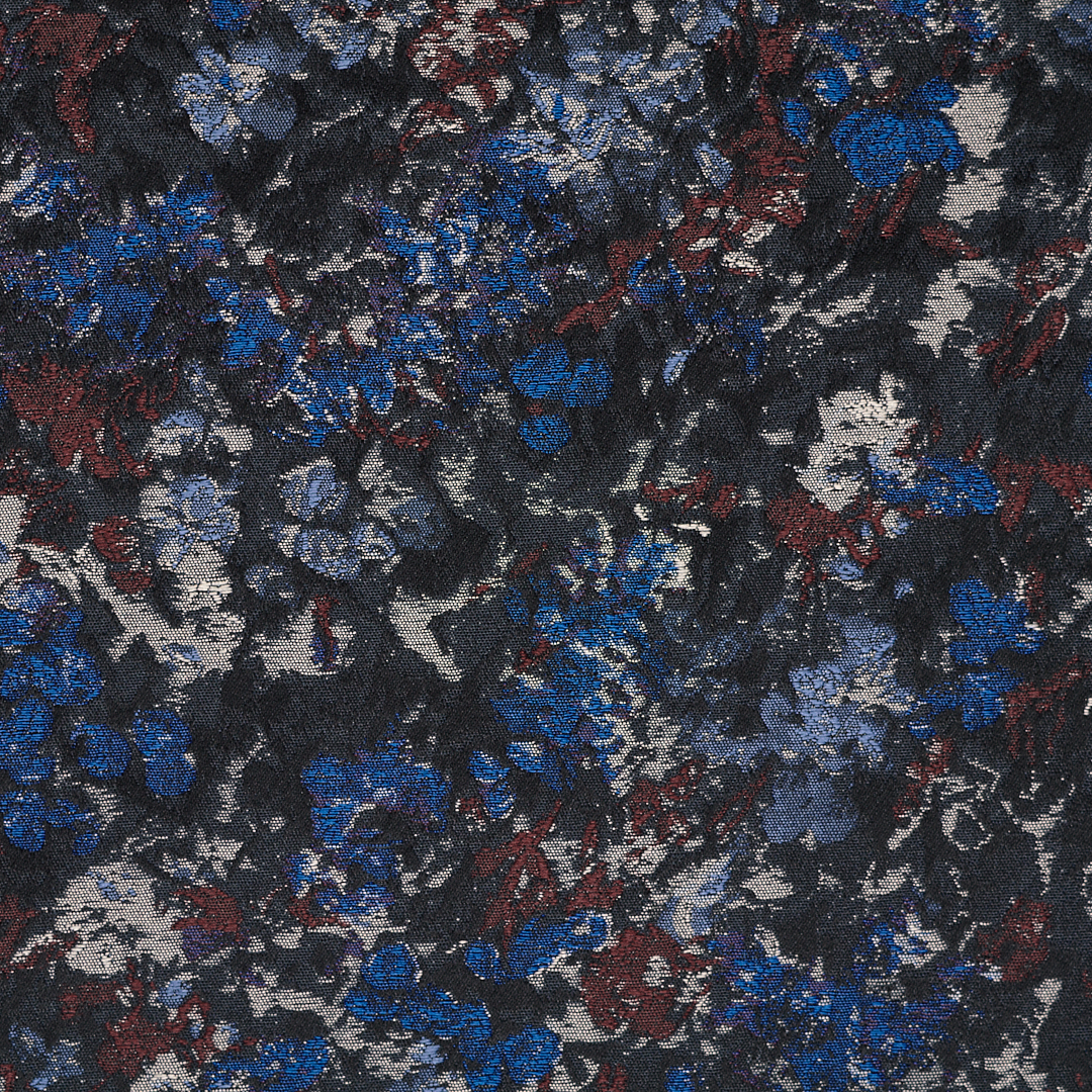 Жаккард , Lapis Blue&Merlot (F000035283) - Ткань