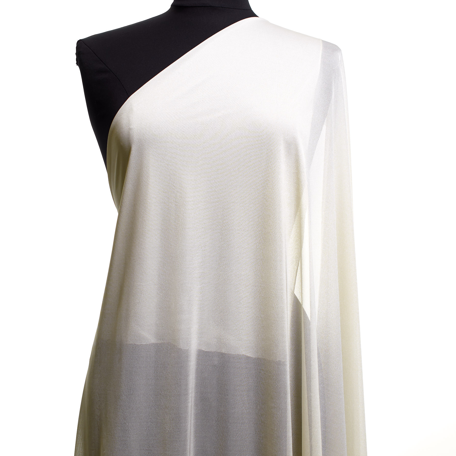 SINGLE JERSEY, CRÊPE, VISCOSE, SNOW WHITE (F000042551) - Mannequin