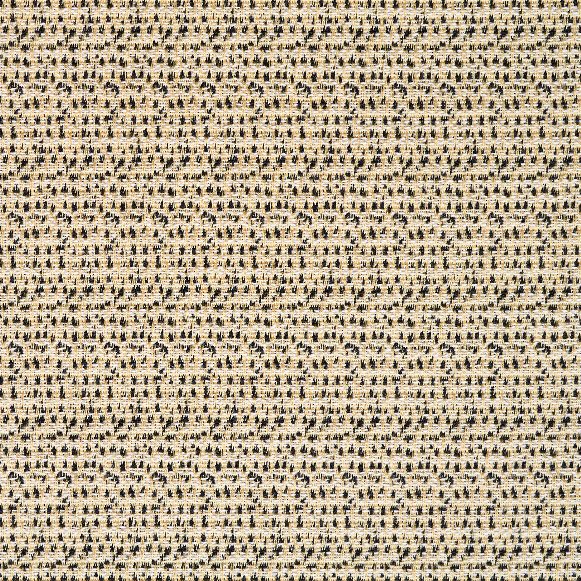 JACQUARD, COTTON, VISCOSE, VANILLA ICE&RAVEN BLACK (F000042568) - Texture