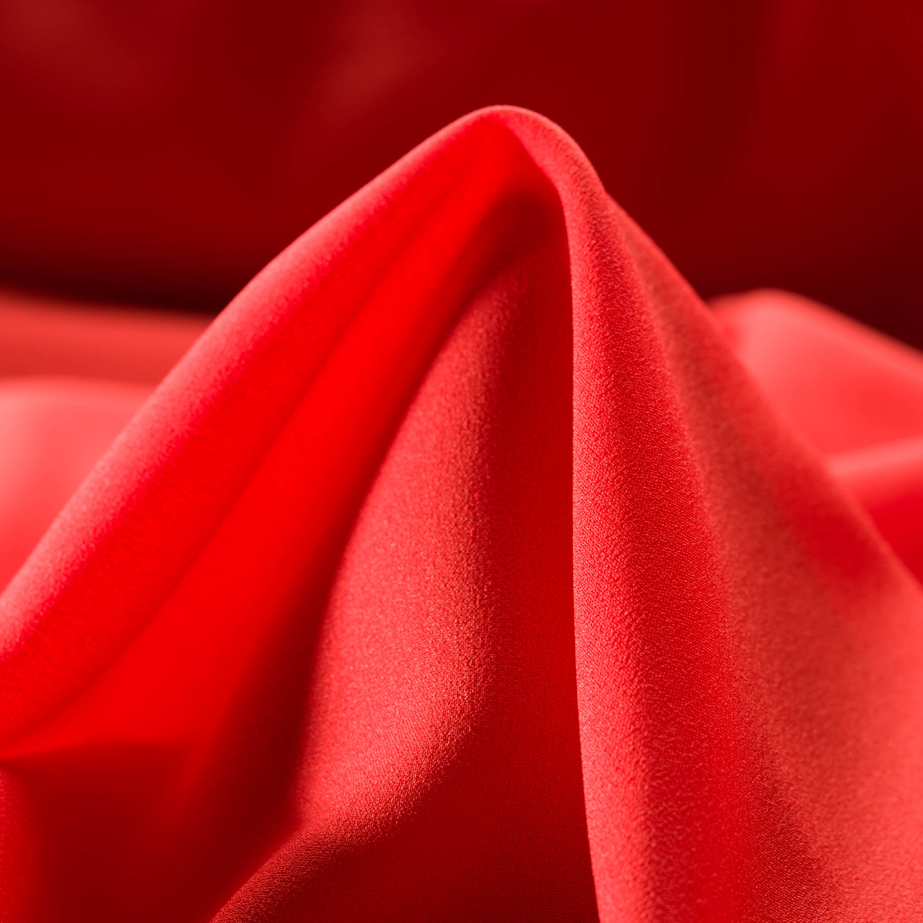 CRÊPE DE CHINE, RED ALERT (F000021122)