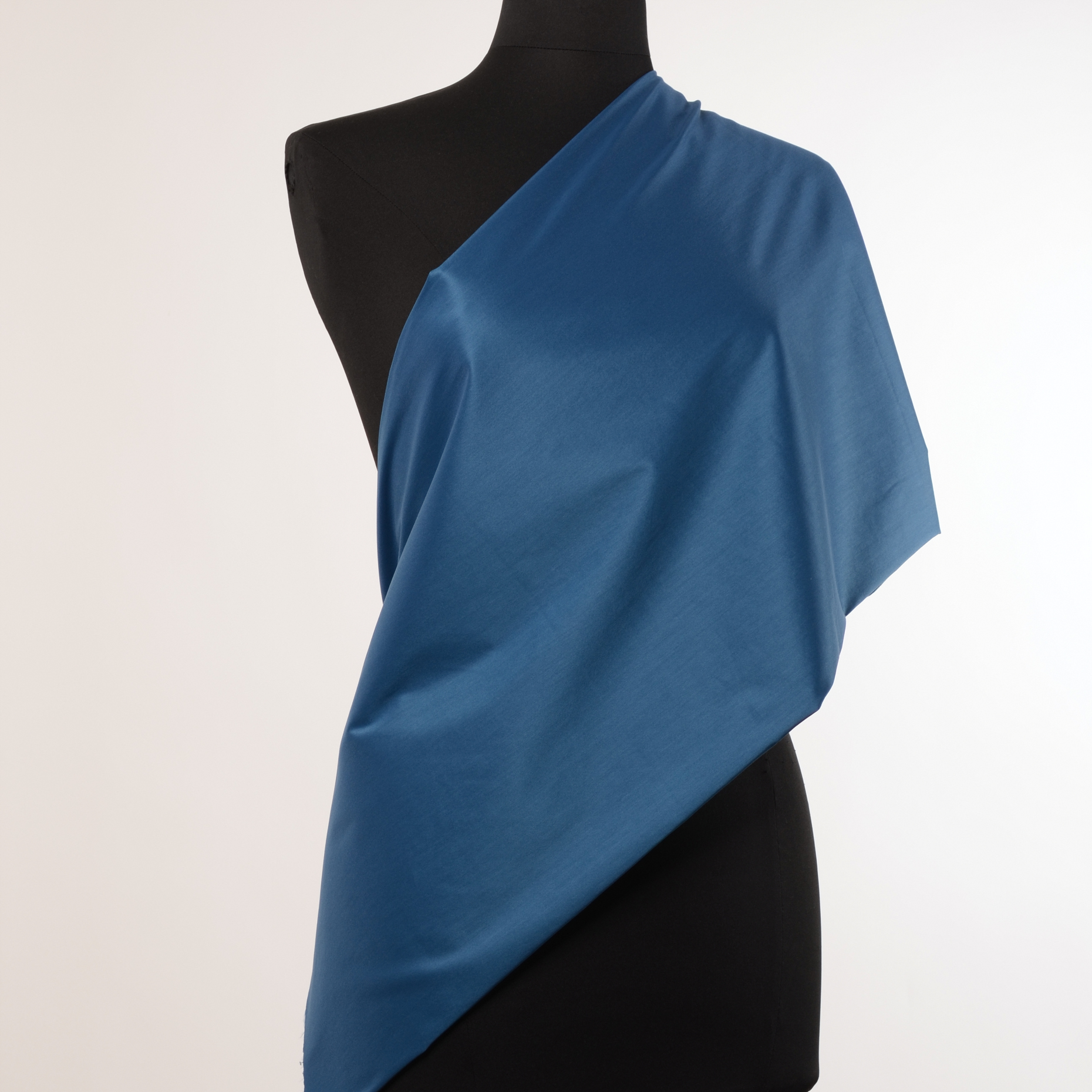 Popeline, Cotone, Ink Blue (F000007199) - Manichino