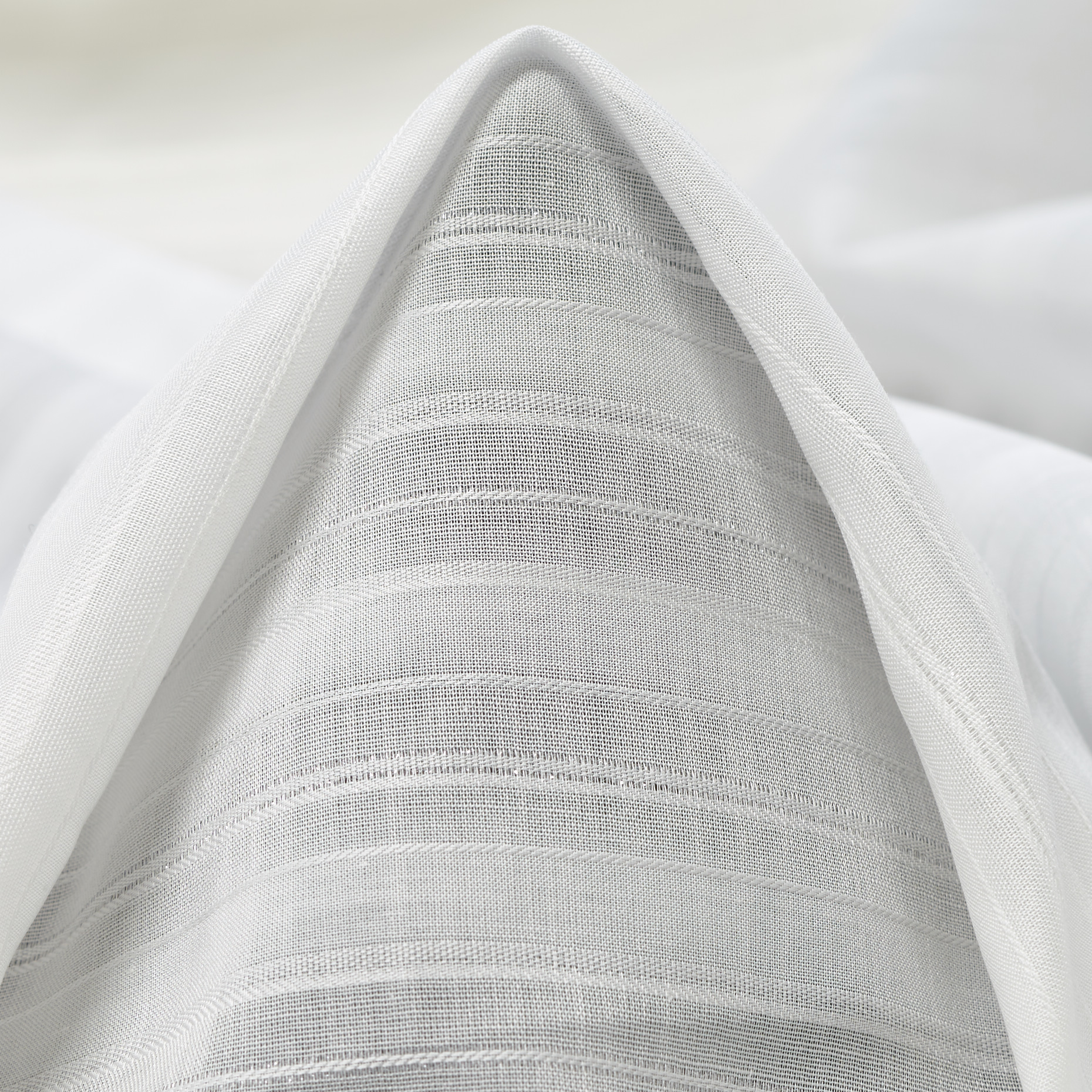 Batiste, Cotone, Trasparente, Brilliant White&Silver