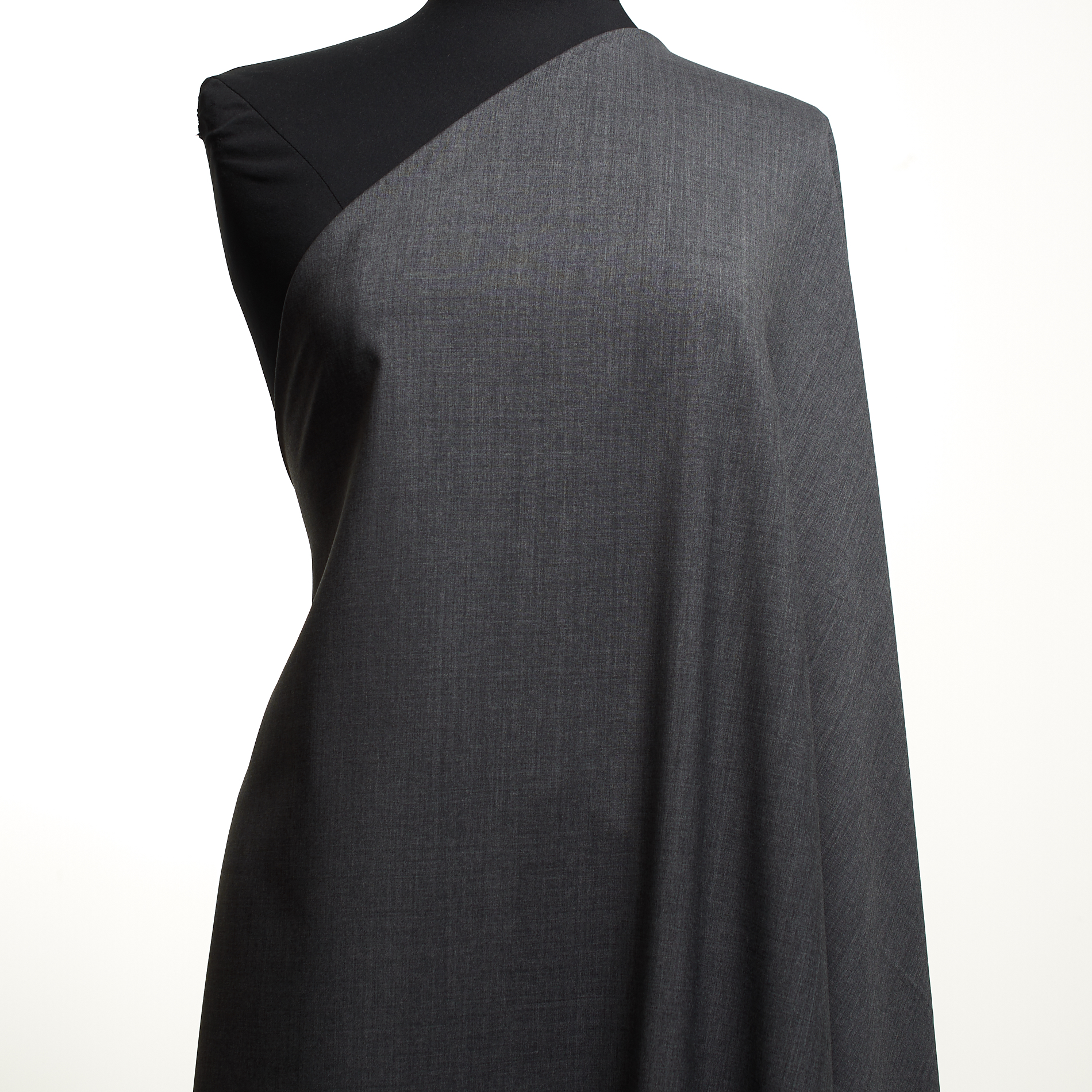 FINE WOOL, MELANGE, IRON GATE (F000029669) - Mannequin