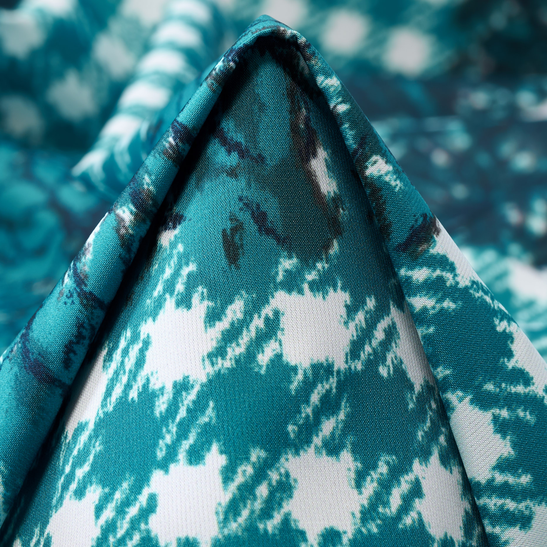 Outdoor, Pepita, Bedruckt, Teal Green (F000042585)