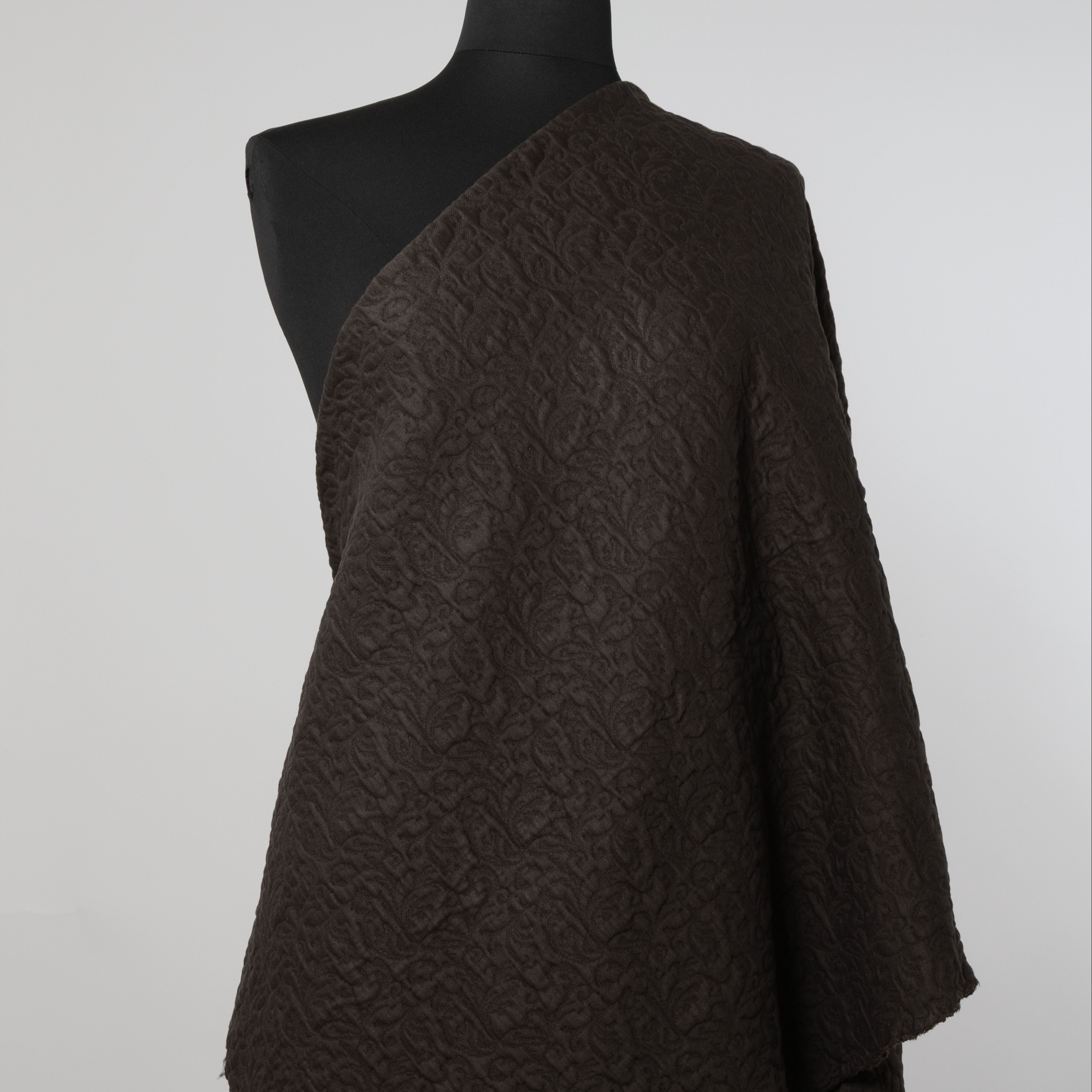 Jersey, Viscosa, Espresso (F000022364) - Manichino