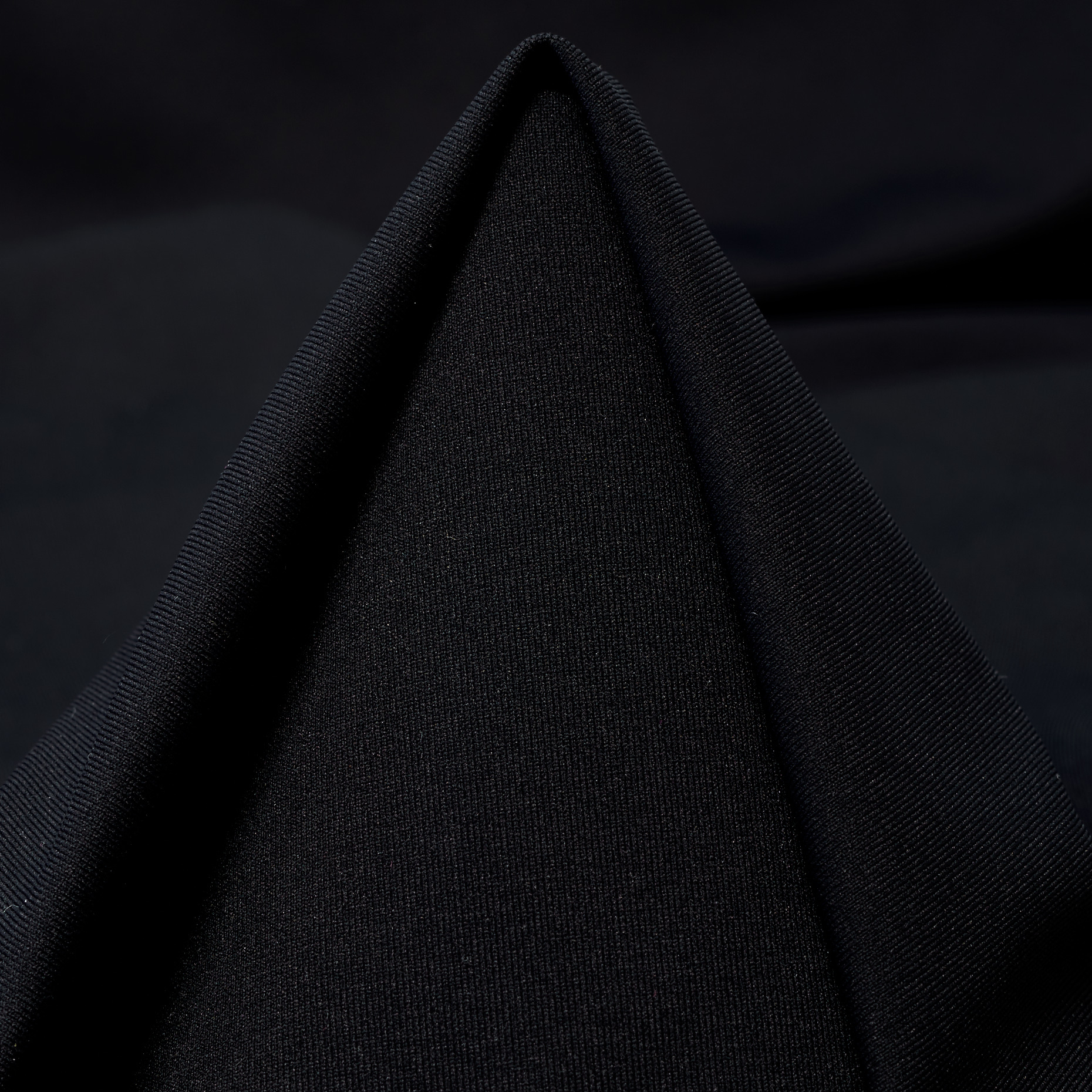 Трикотаж, Высокая Эластичность, Jet Black