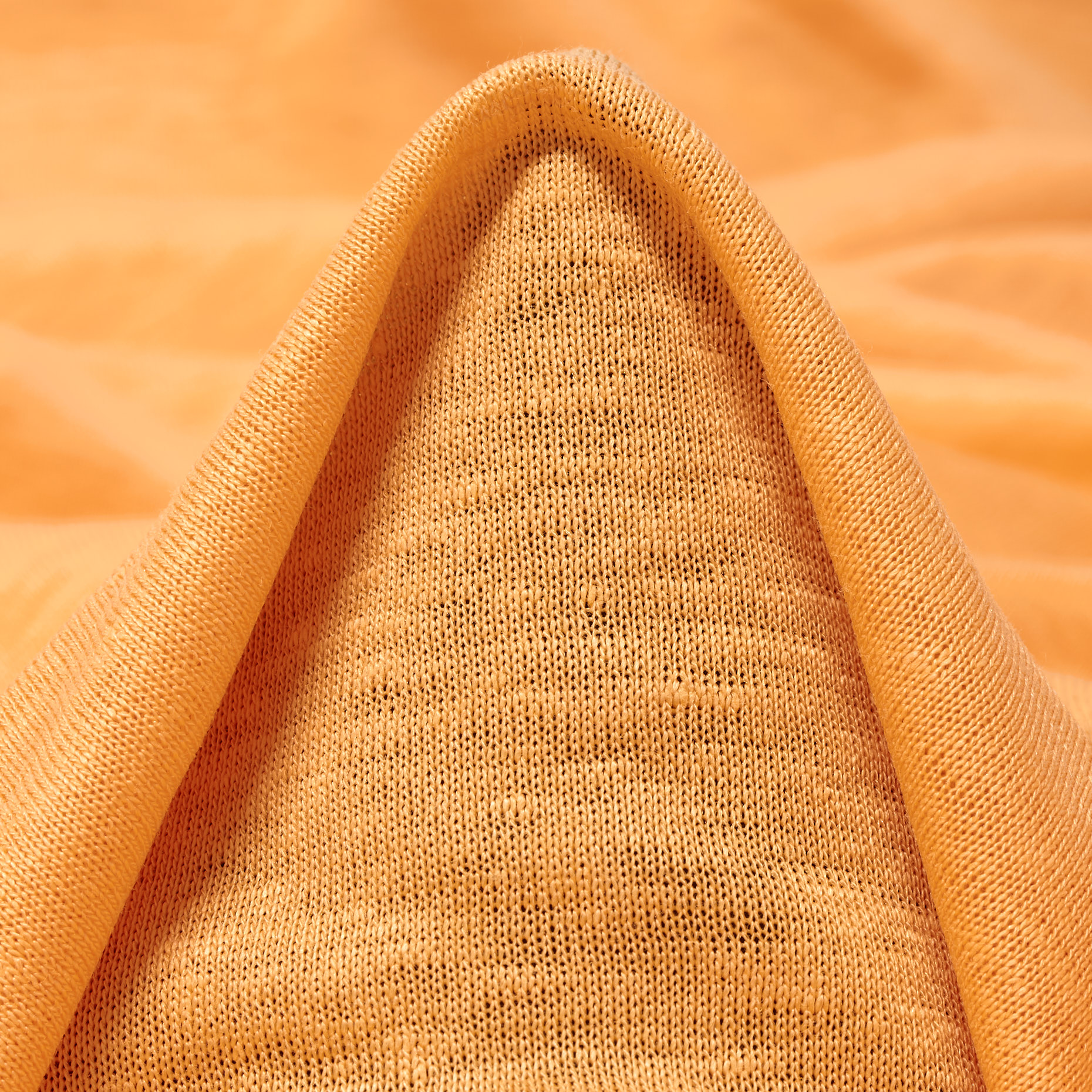 SINGLE JERSEY, LINEN, APRICOT SORBET (F000042916)