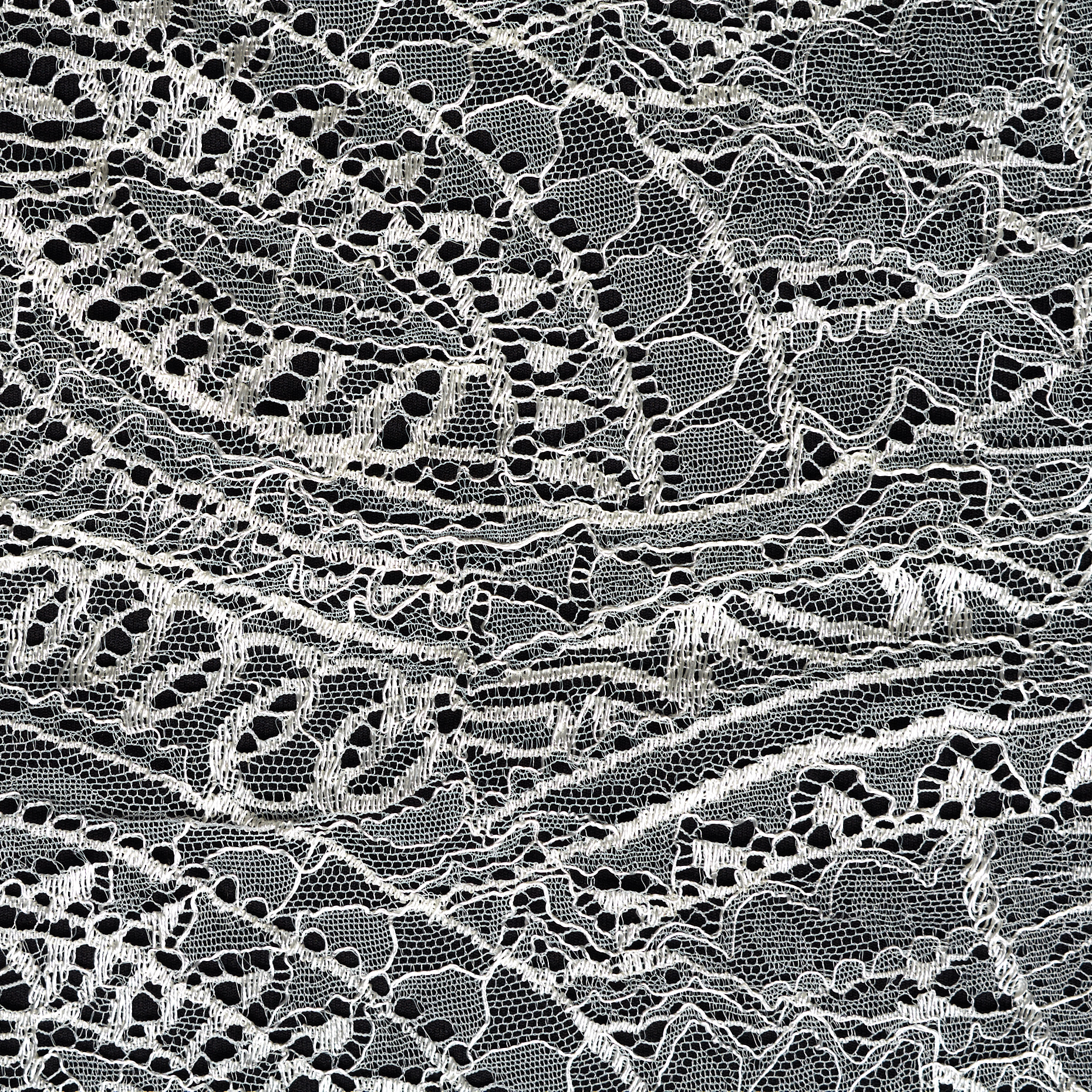 Spitze, Viskose Mix, Snow White (F000048982) - Gewebe