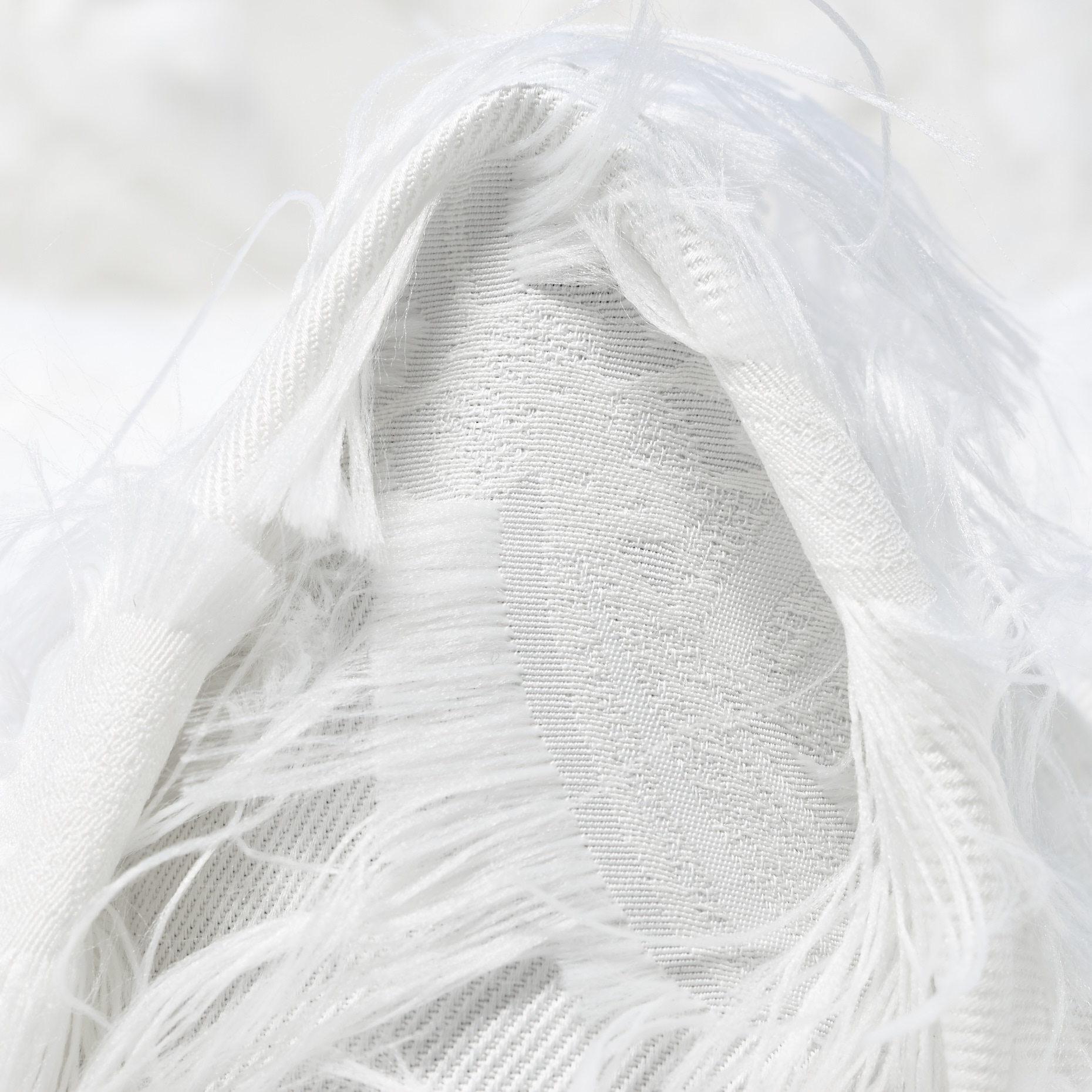 JACQUARD, FIL COUPÉ, VISCOSE, SNOW WHITE (P000004880)