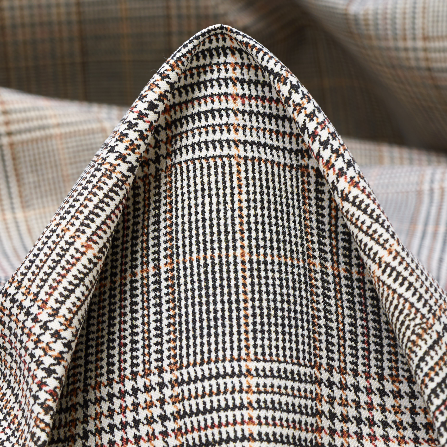 OUTDOOR, NYLON, CHECK, VAPOROUS GRAY&RAVEN BLACK (F000041860)