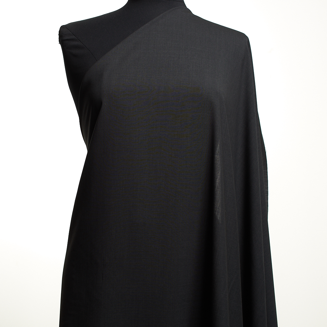 FINE WOOL, MELANGE, BLACK ONYX (F000034983) - Mannequin