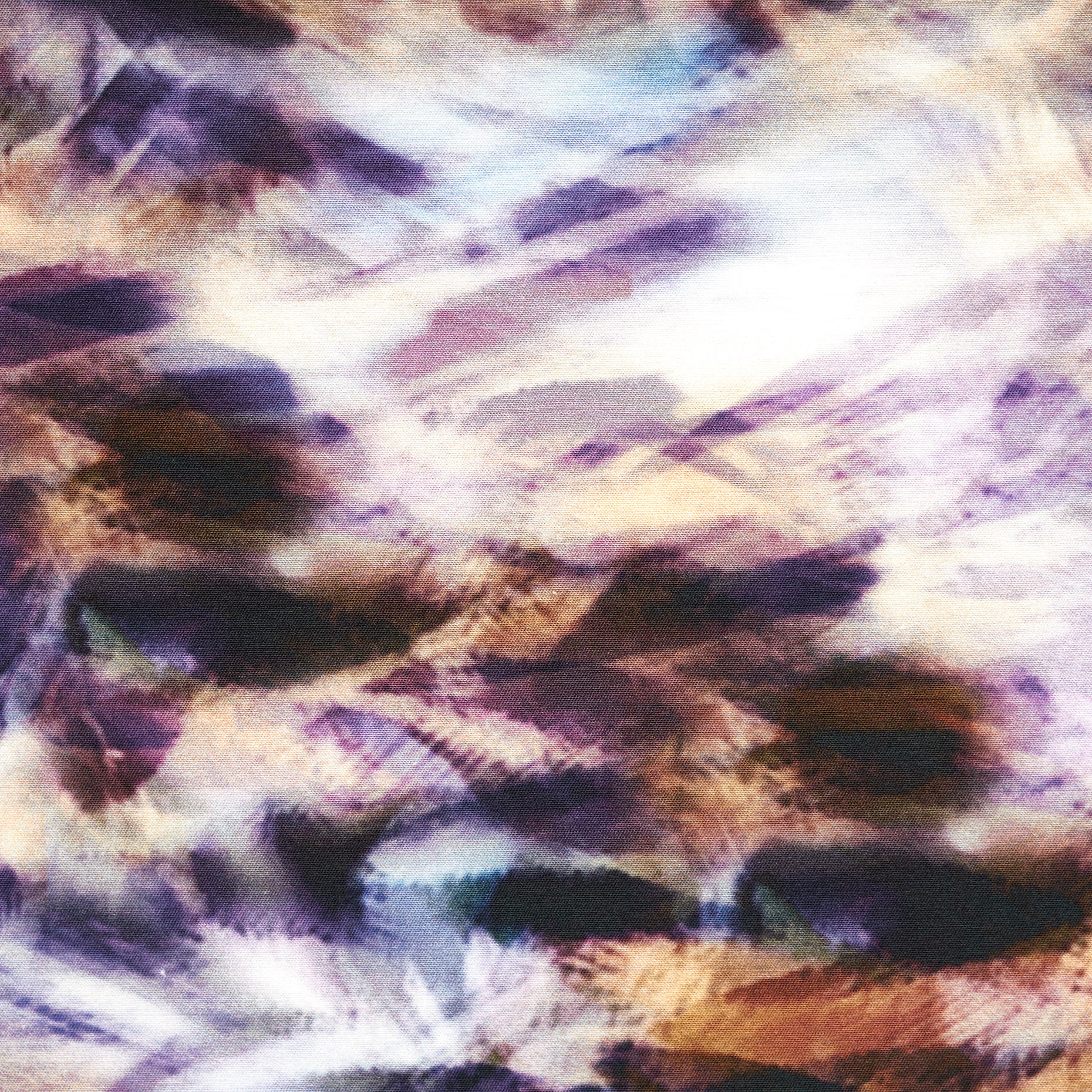 Хлопок тонкий, Принт, Lavender (F000018667) - Ткань