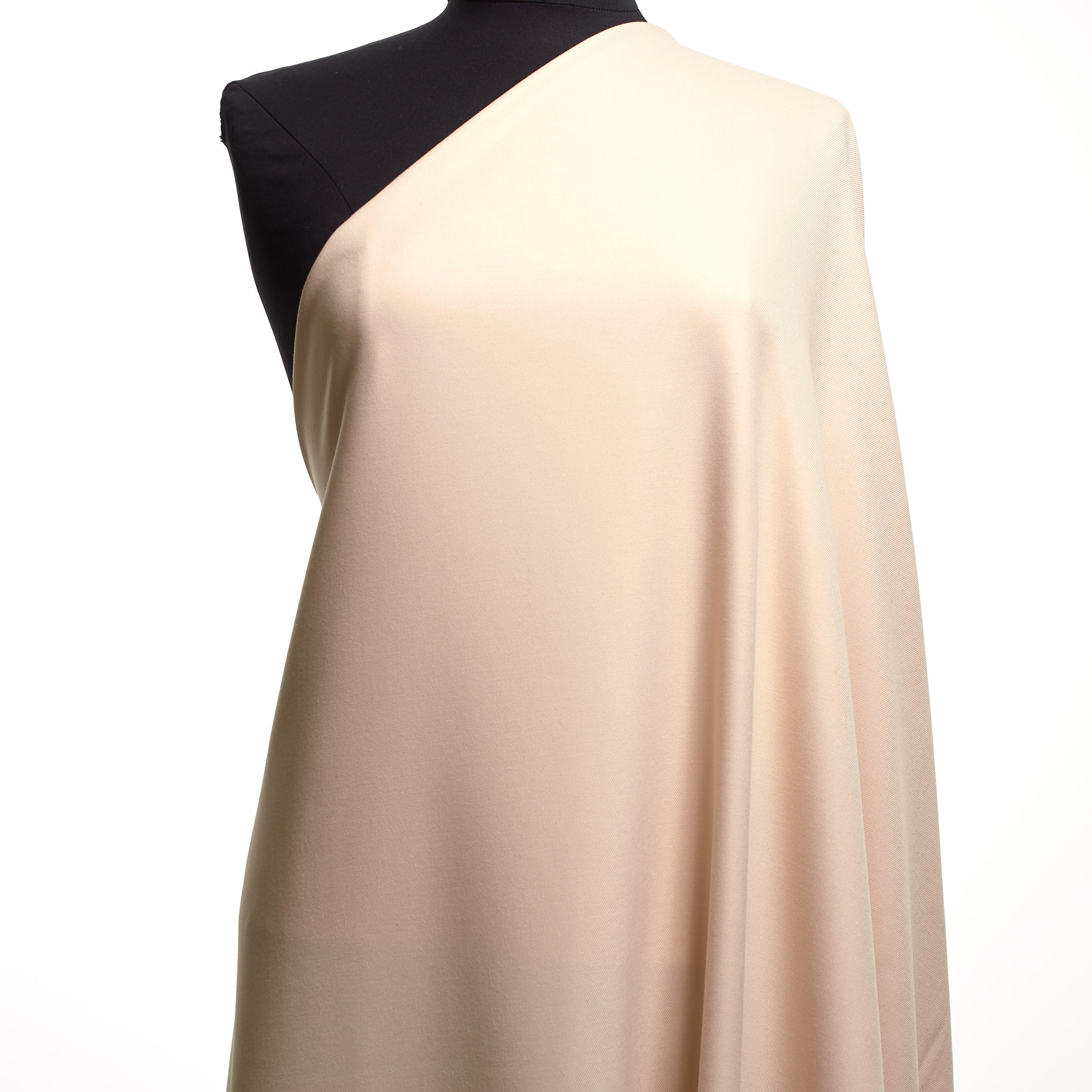 Twill, Misto Viscosa, Stretch, Peach (F000038826) - Manichino