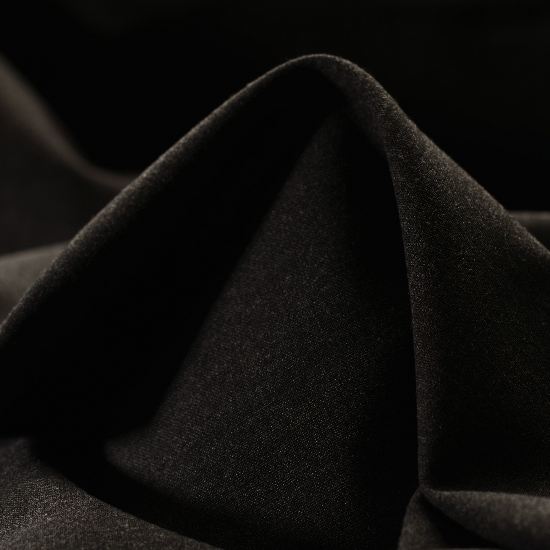 FINE WOOL, CRÊPE, MELANGE, VOLCAN (F000016845)