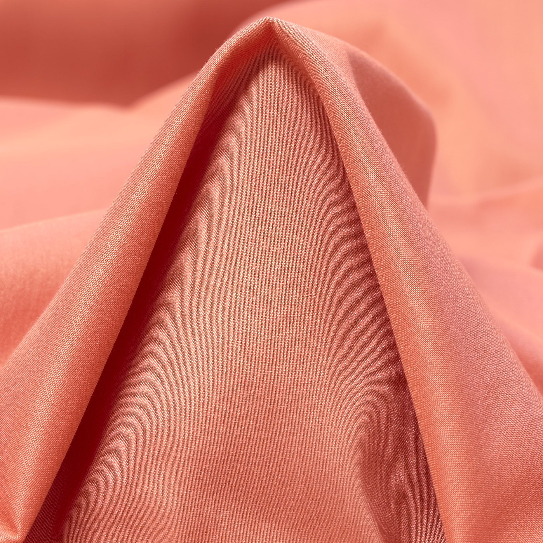 POPLIN, COTTON, PAPAYA PUNCH